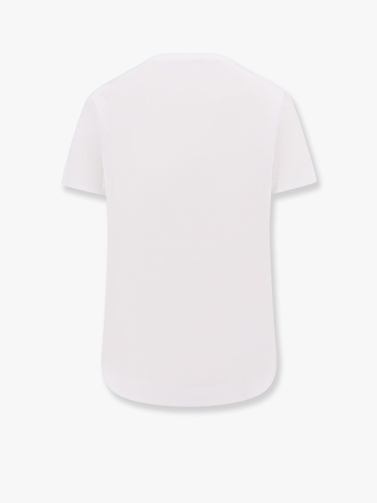 Max Mara Women Nerina Cotton T-Shirt With Max Mara Embroidery MAX MARA