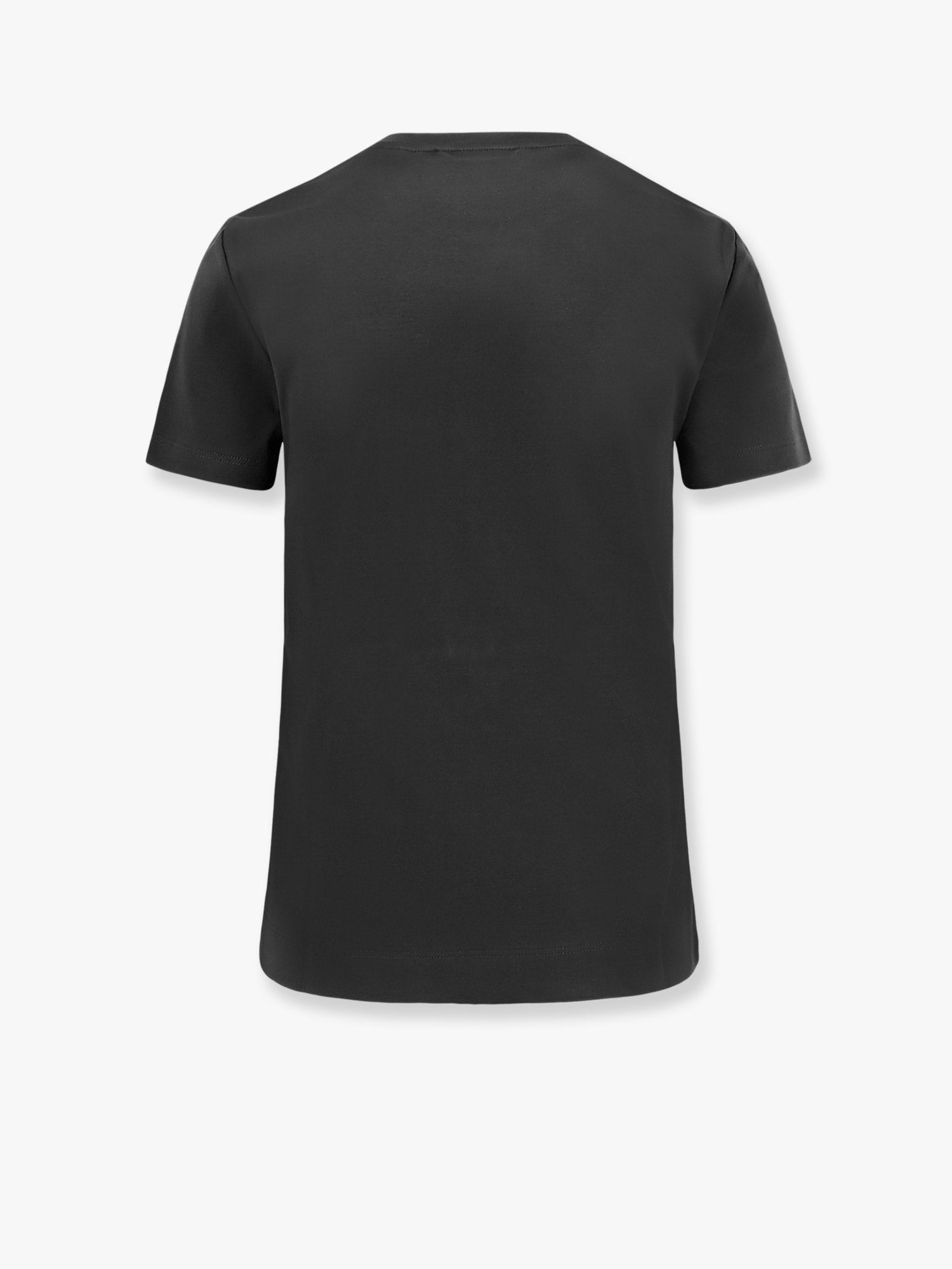Max Mara Women Nerina Cotton T-Shirt With Max Mara Embroidery MAX MARA