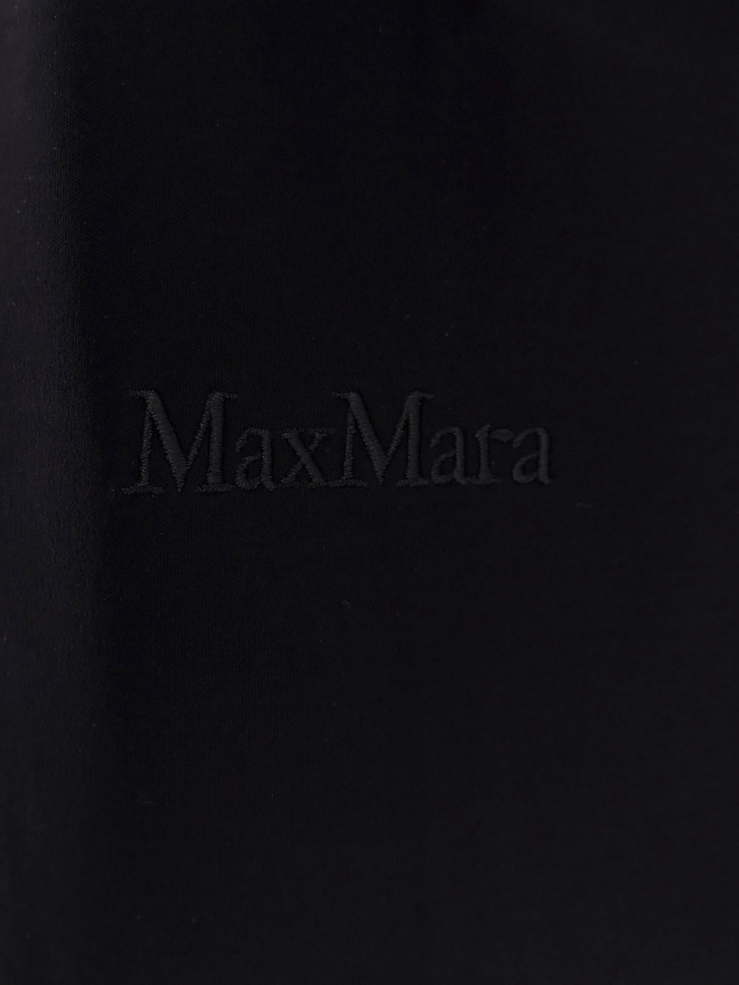 Max Mara Women Nerina Cotton T-Shirt With Max Mara Embroidery MAX MARA