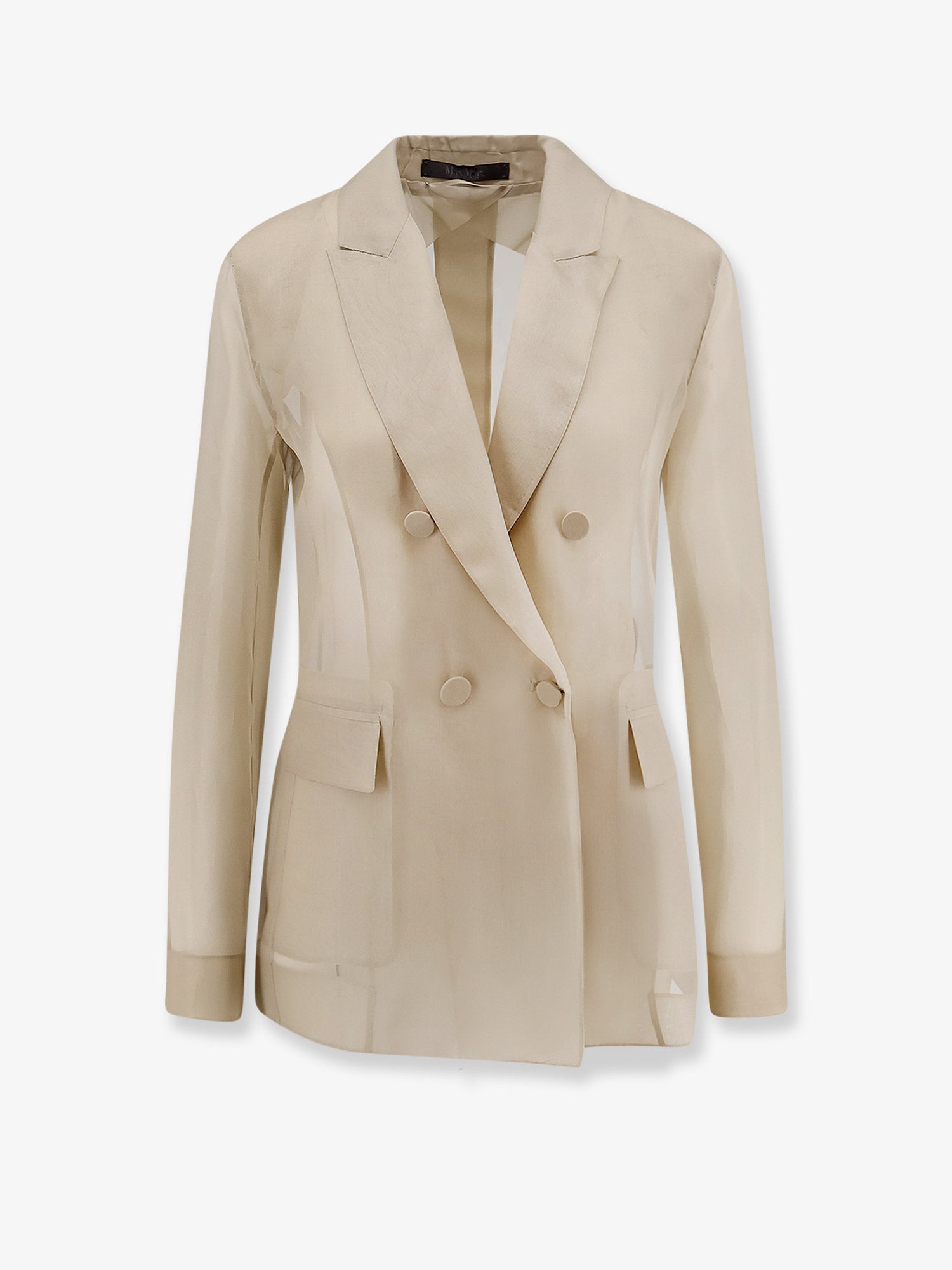 Max Mara Women Mxeslogan Silk Blazer MAX MARA