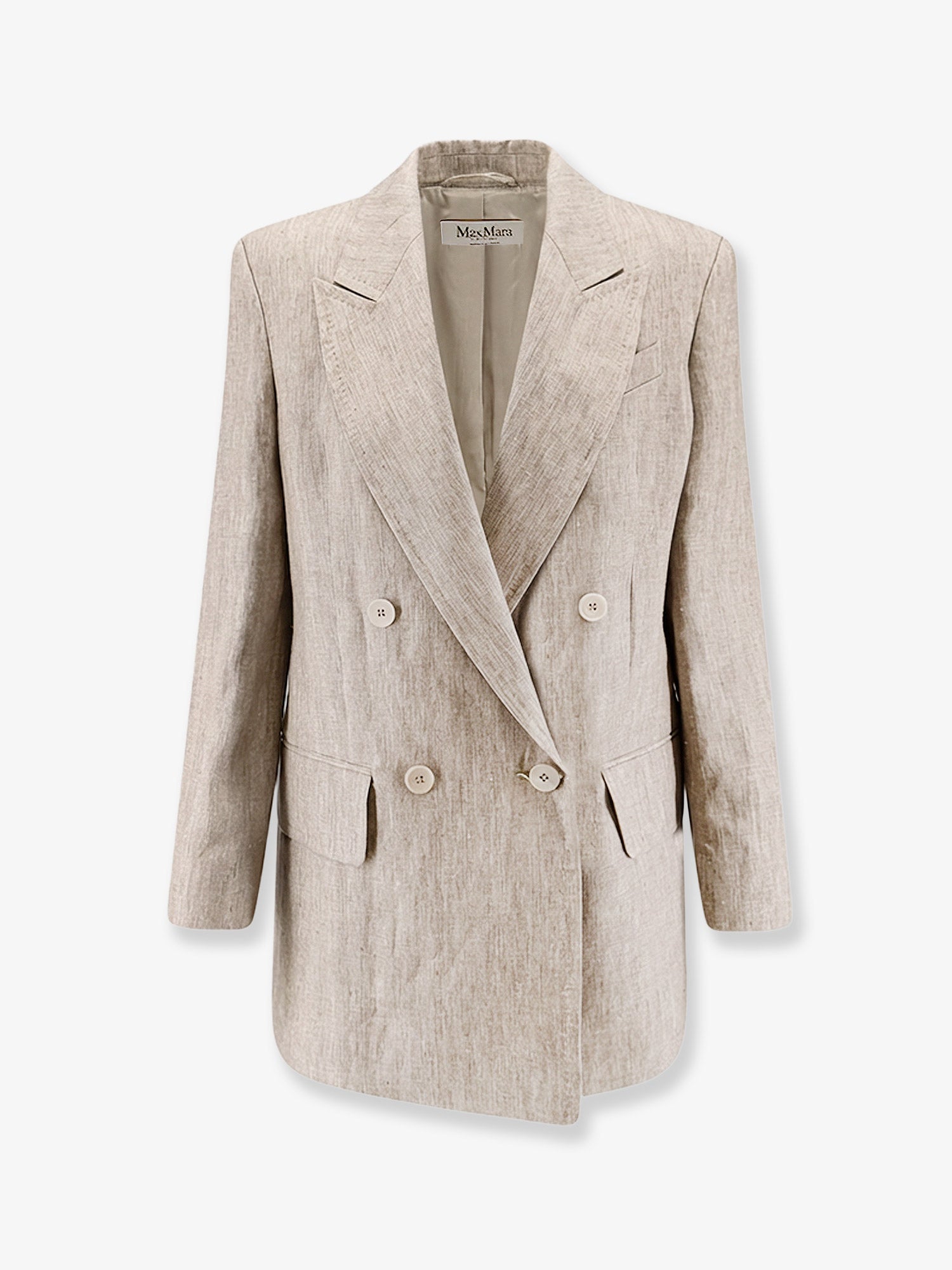 Max Mara Women Mxmolimpia Linen Blazer MAX MARA
