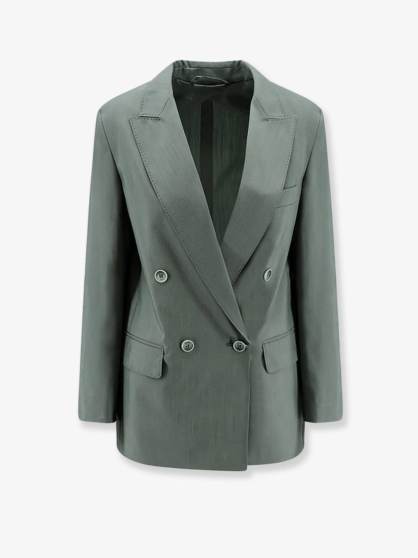 Max Mara Women Mxmalbata Virgin Wool And Silk Blazer MAX MARA