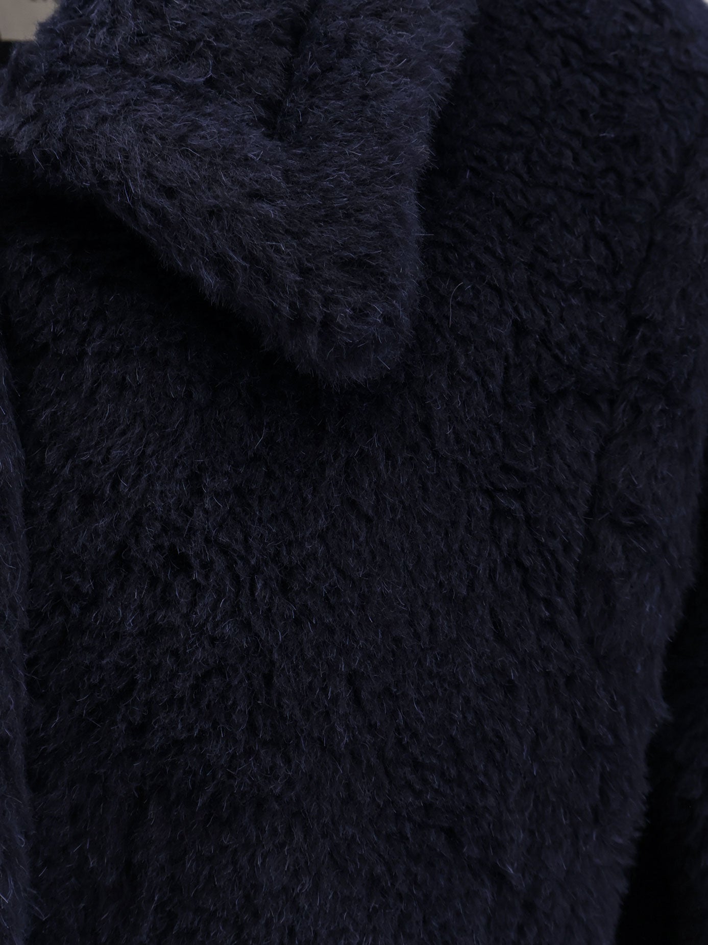 Max Mara Women Mxmfuggito Alpaca And Virgin Wool Fur Jacket MAX MARA