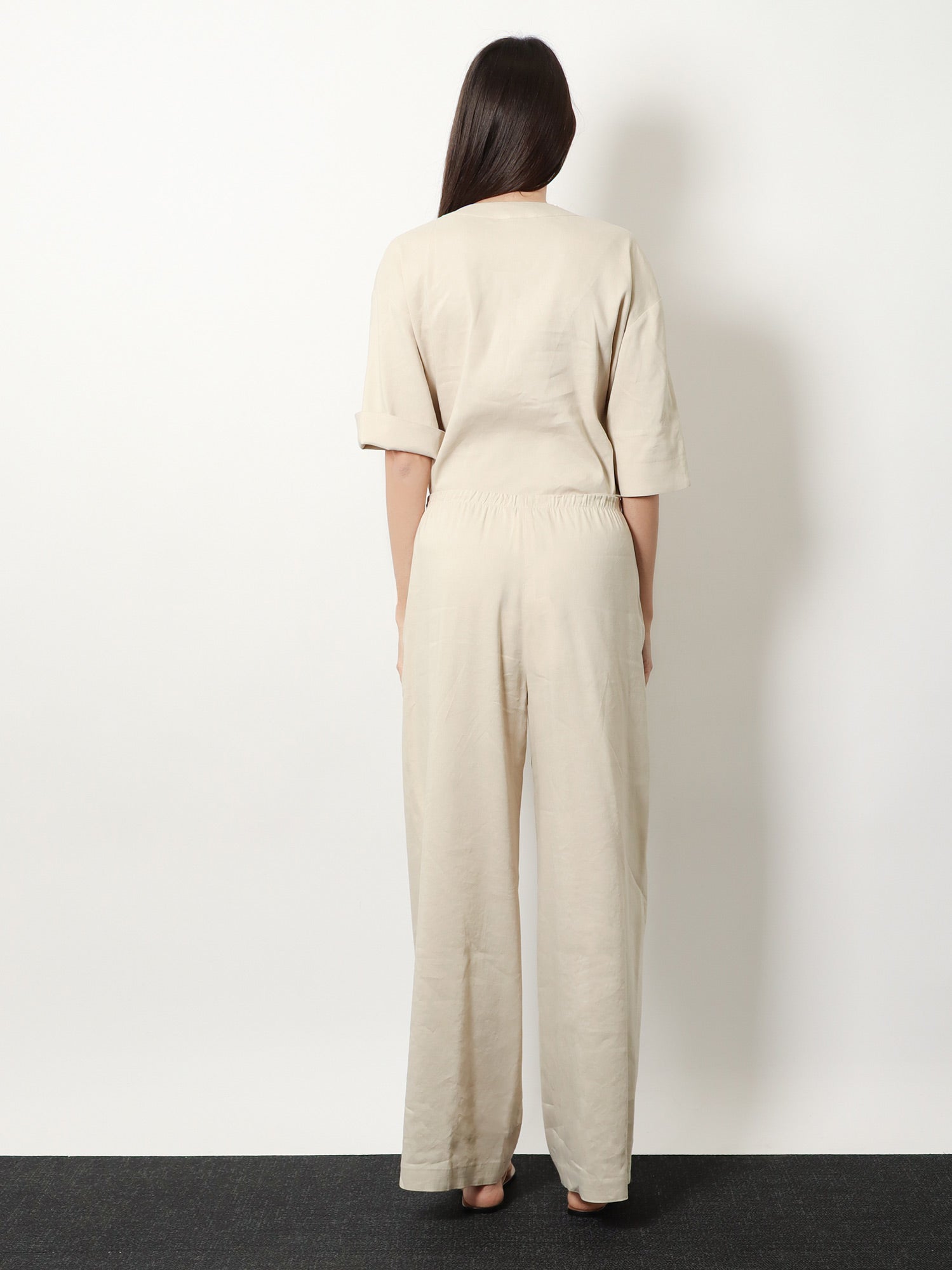 Max Mara Women Mxpdestino Linen And Viscose Trousers MAX MARA