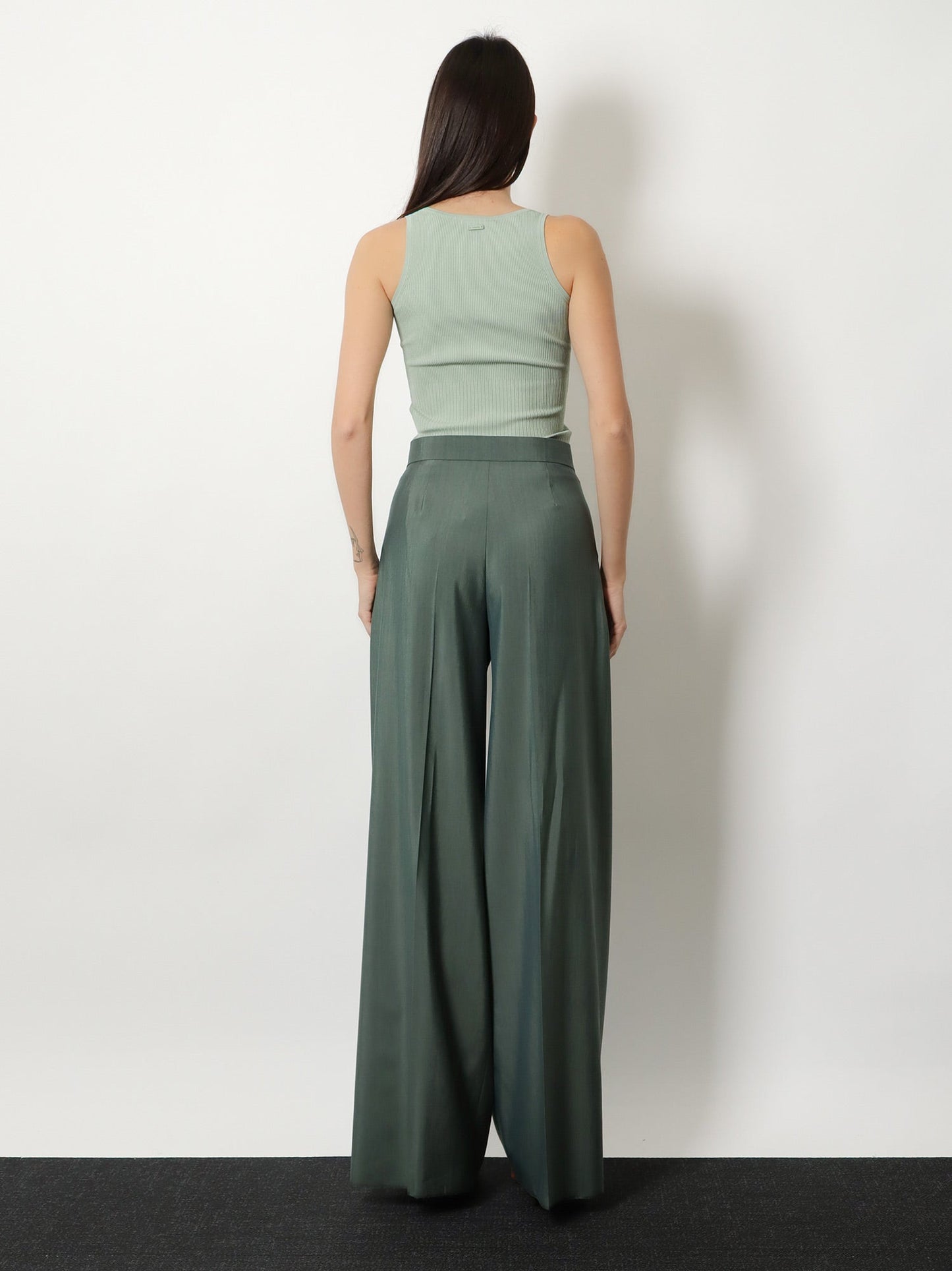 Max Mara Women Mxmgiallo Virgin Wool And Silk Trousers MAX MARA
