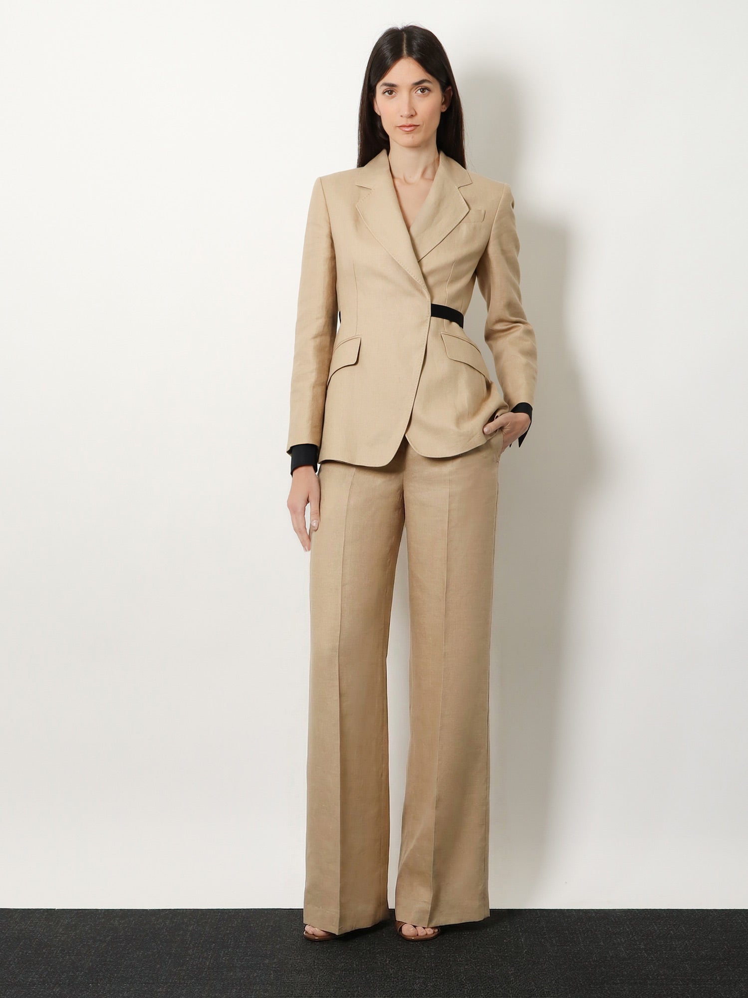 Max Mara Women Mxsbig Linen Trousers MAX MARA