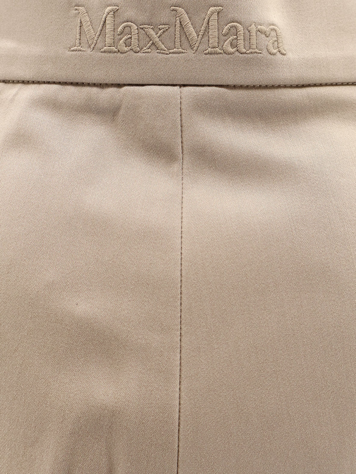 Max Mara Women Tabacco Stretch Cotton Shorts MAX MARA