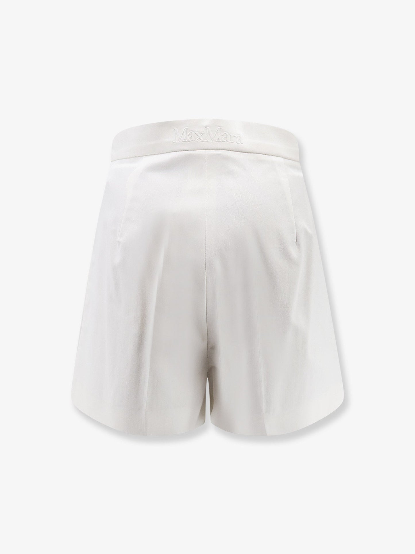 Max Mara Women Tabacco Stretch Cotton Shorts MAX MARA