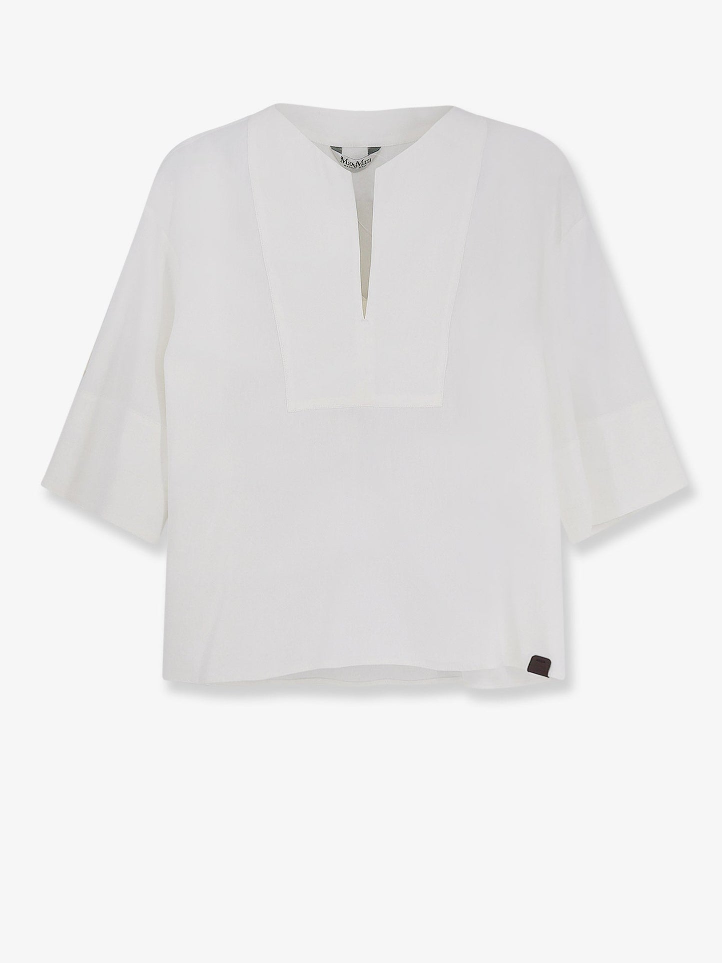 Max Mara Women Mxpsospiro Linen And Viscosa Shirt MAX MARA