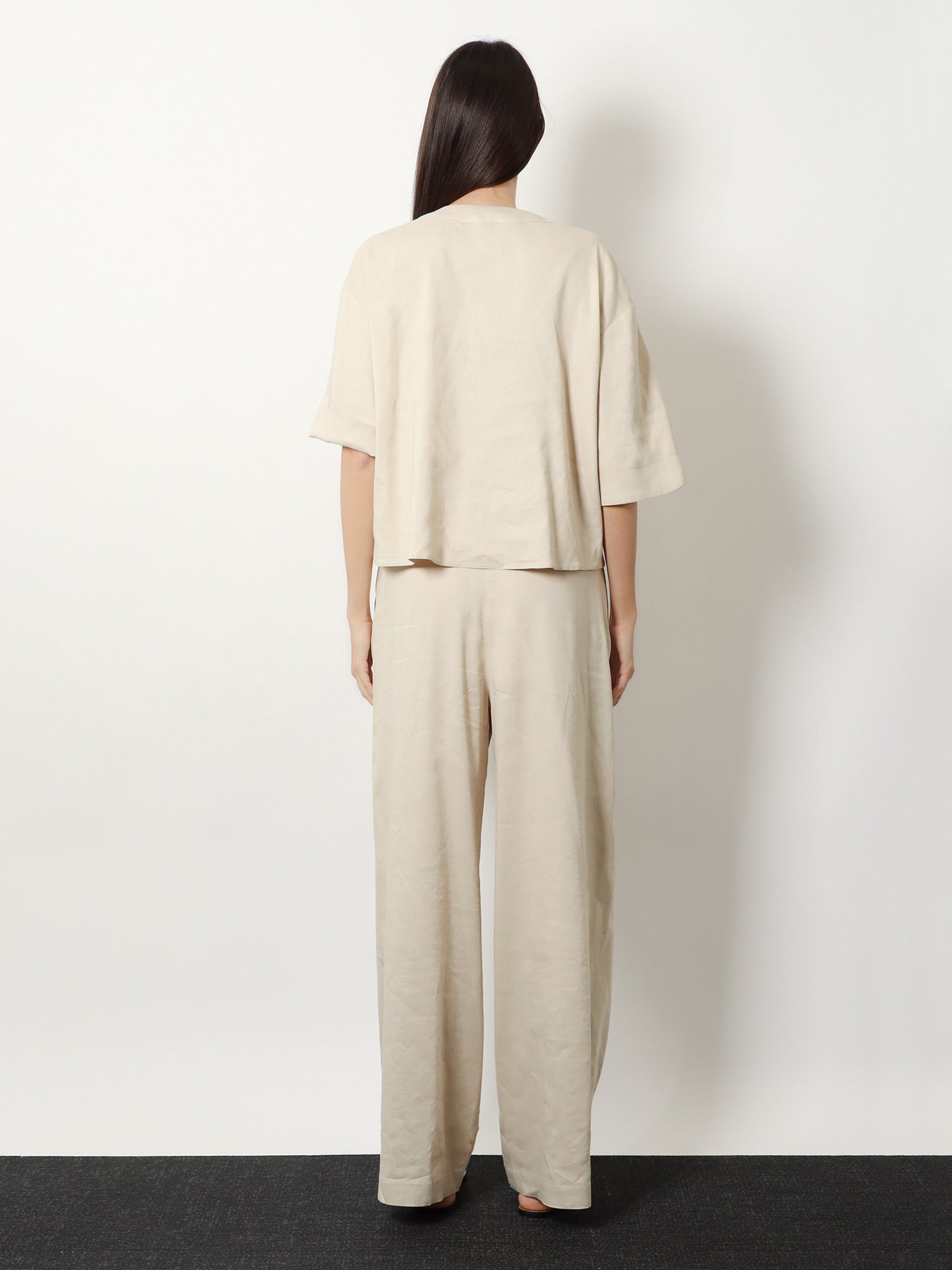 Max Mara Women Mxpsospiro Linen And Viscose Shirt MAX MARA