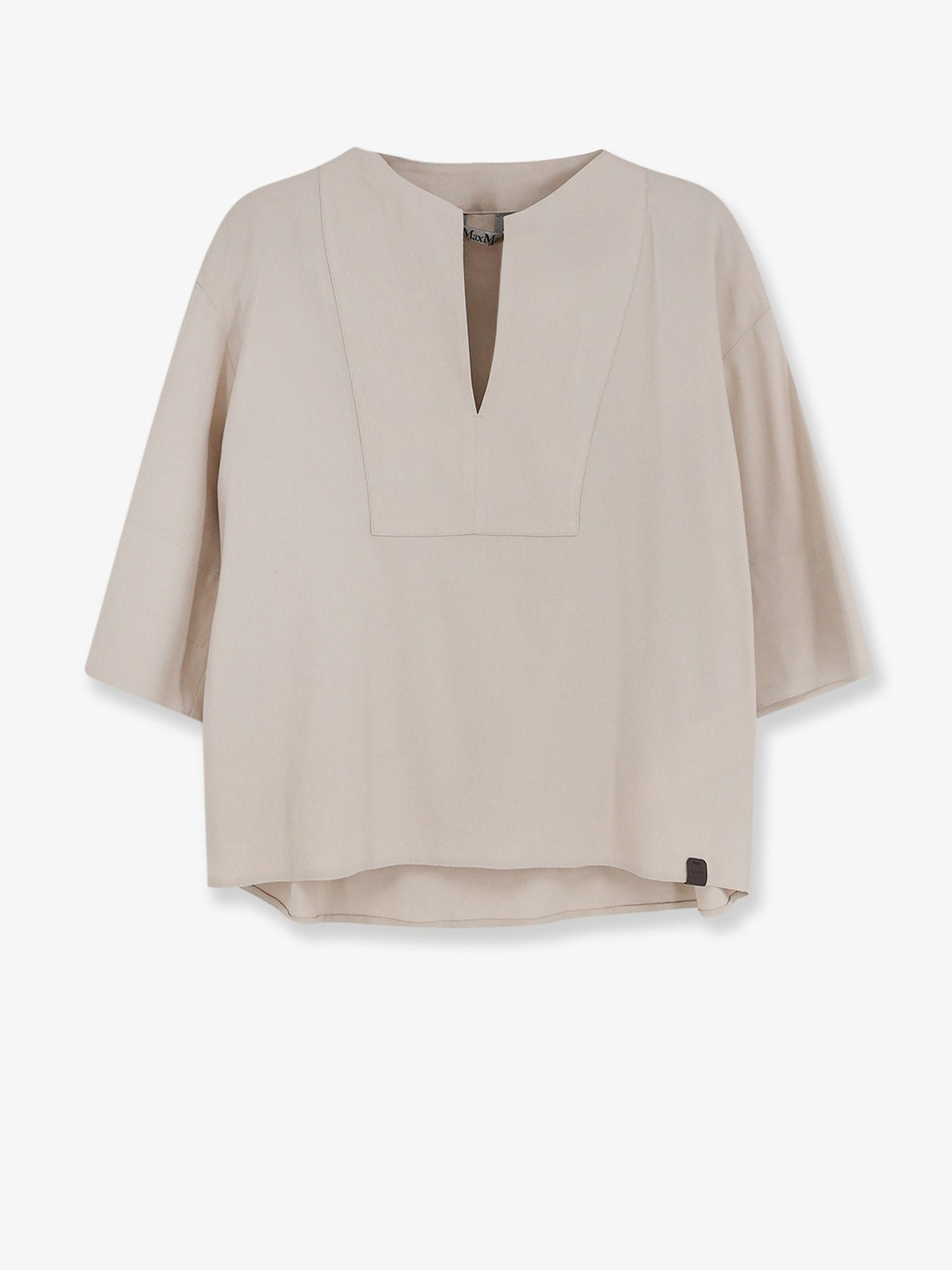 Max Mara Women Mxpsospiro Linen And Viscose Shirt MAX MARA