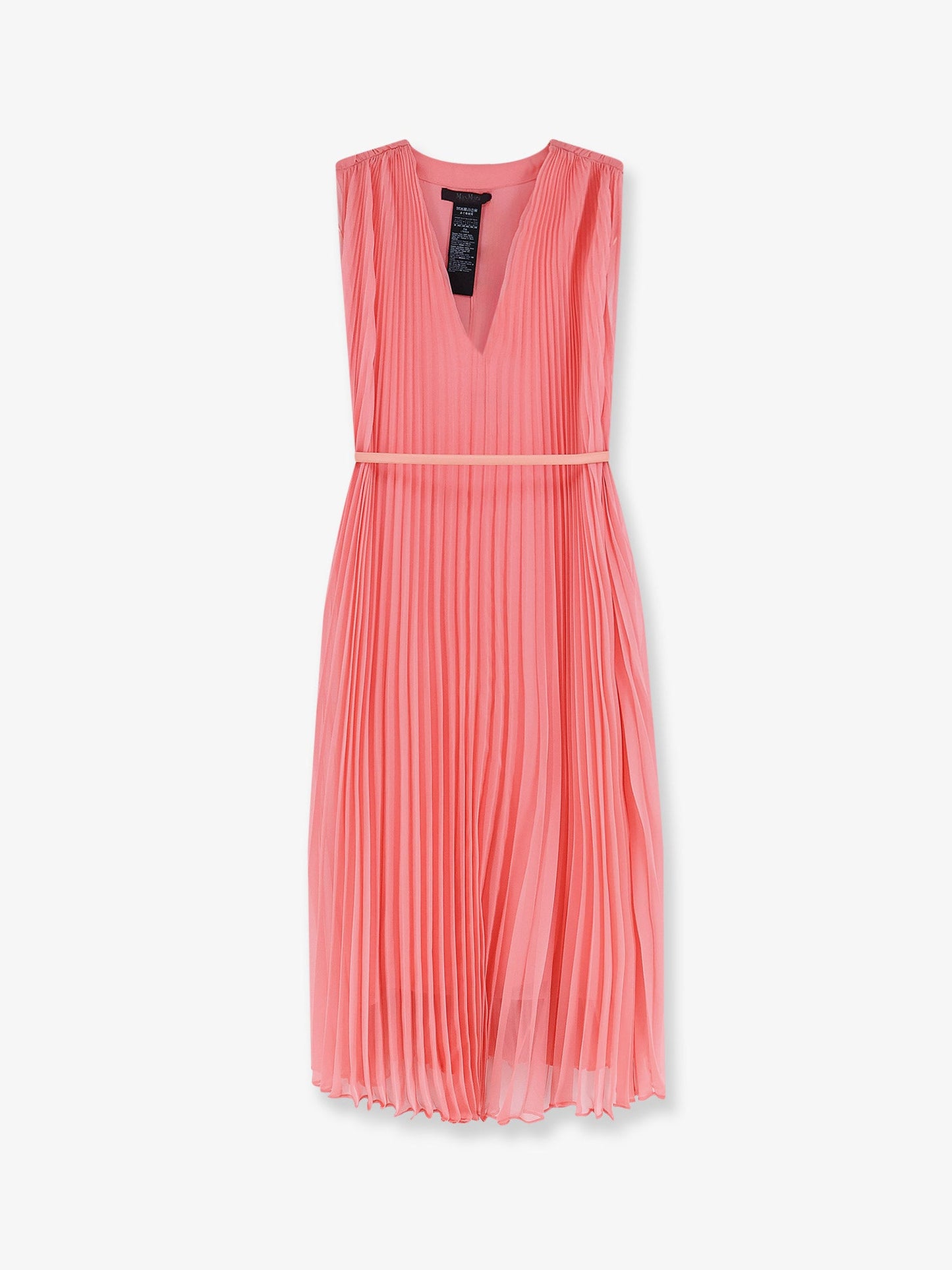 Max Mara Women Mxecapsula Long Dress With Belt MAX MARA