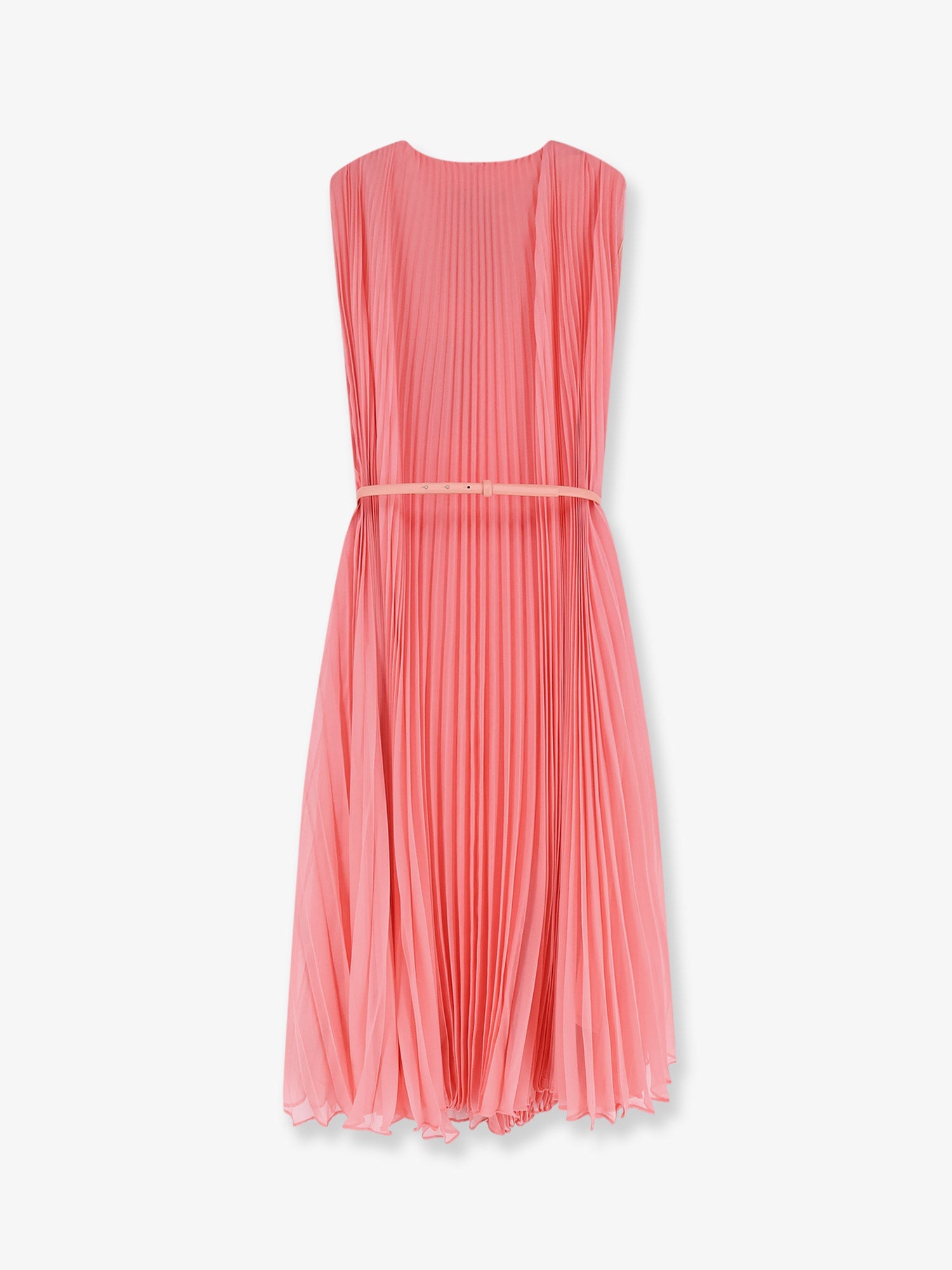 Max Mara Women Mxecapsula Long Dress With Belt MAX MARA