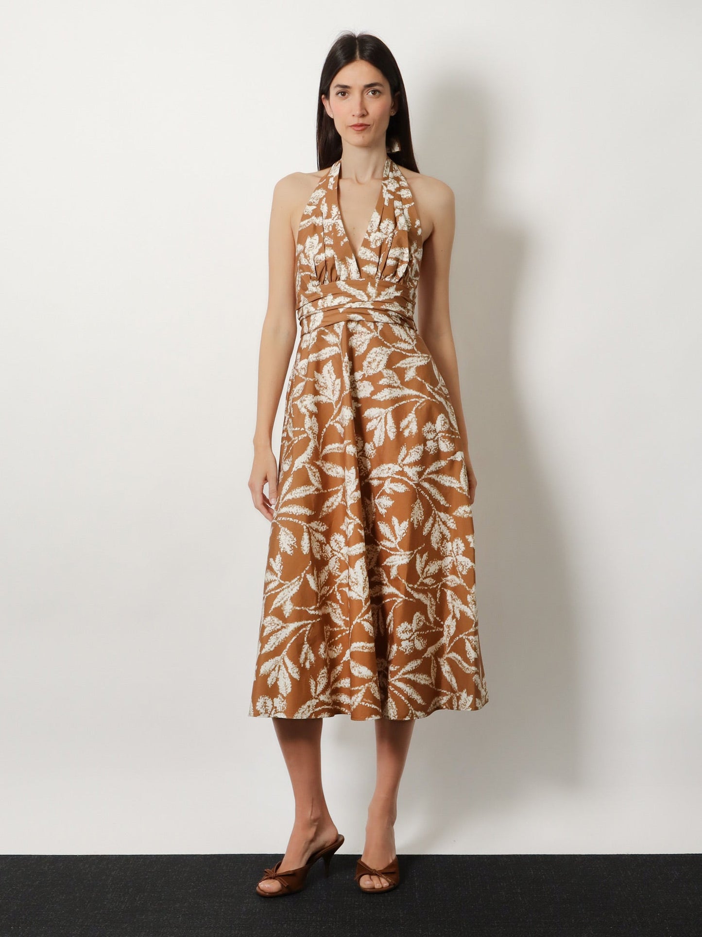 Max Mara Women Mxmebella Printed Cotton Dress MAX MARA