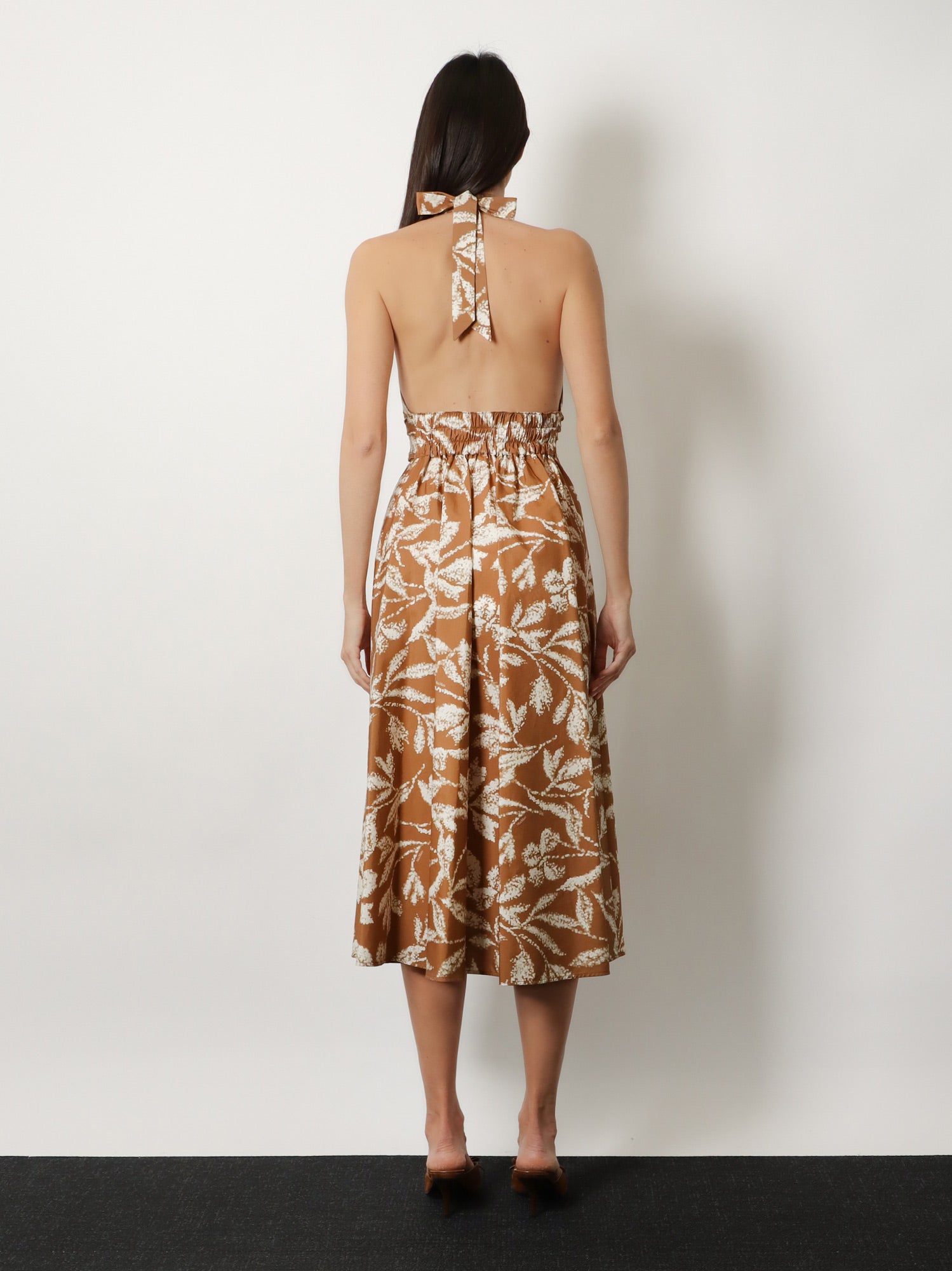 Max Mara Women Mxmebella Printed Cotton Dress MAX MARA