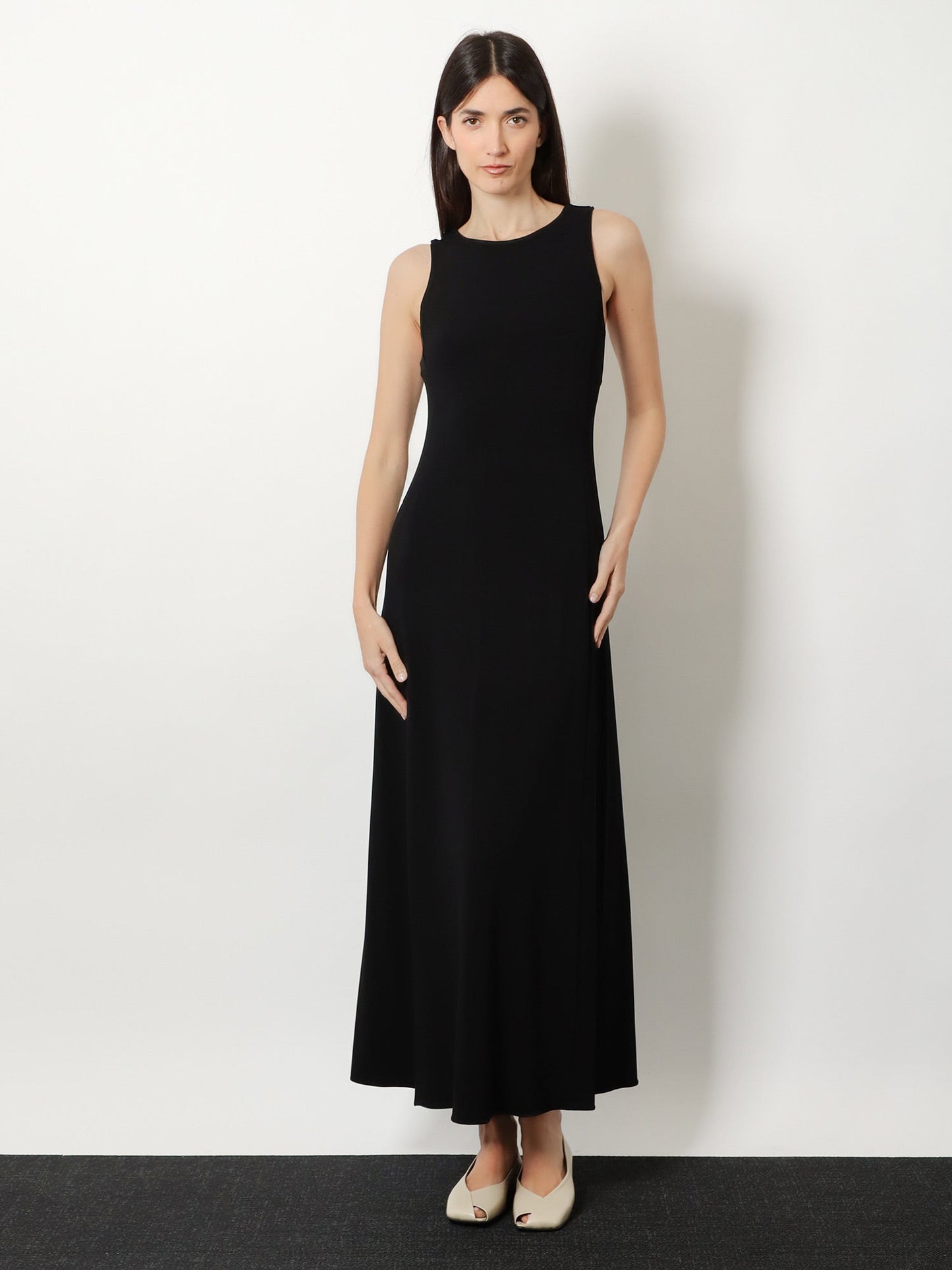 Max Mara Women Mxppania Stretch Viscose Long Dress MAX MARA