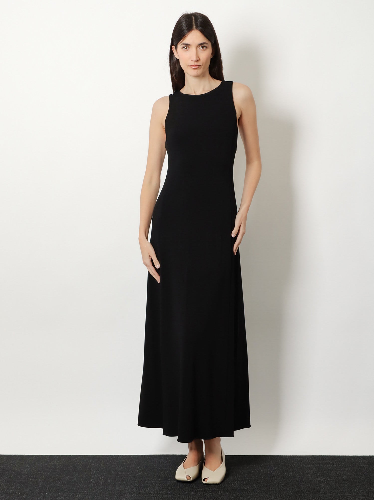 Max Mara Women Mxppania Stretch Viscose Long Dress MAX MARA