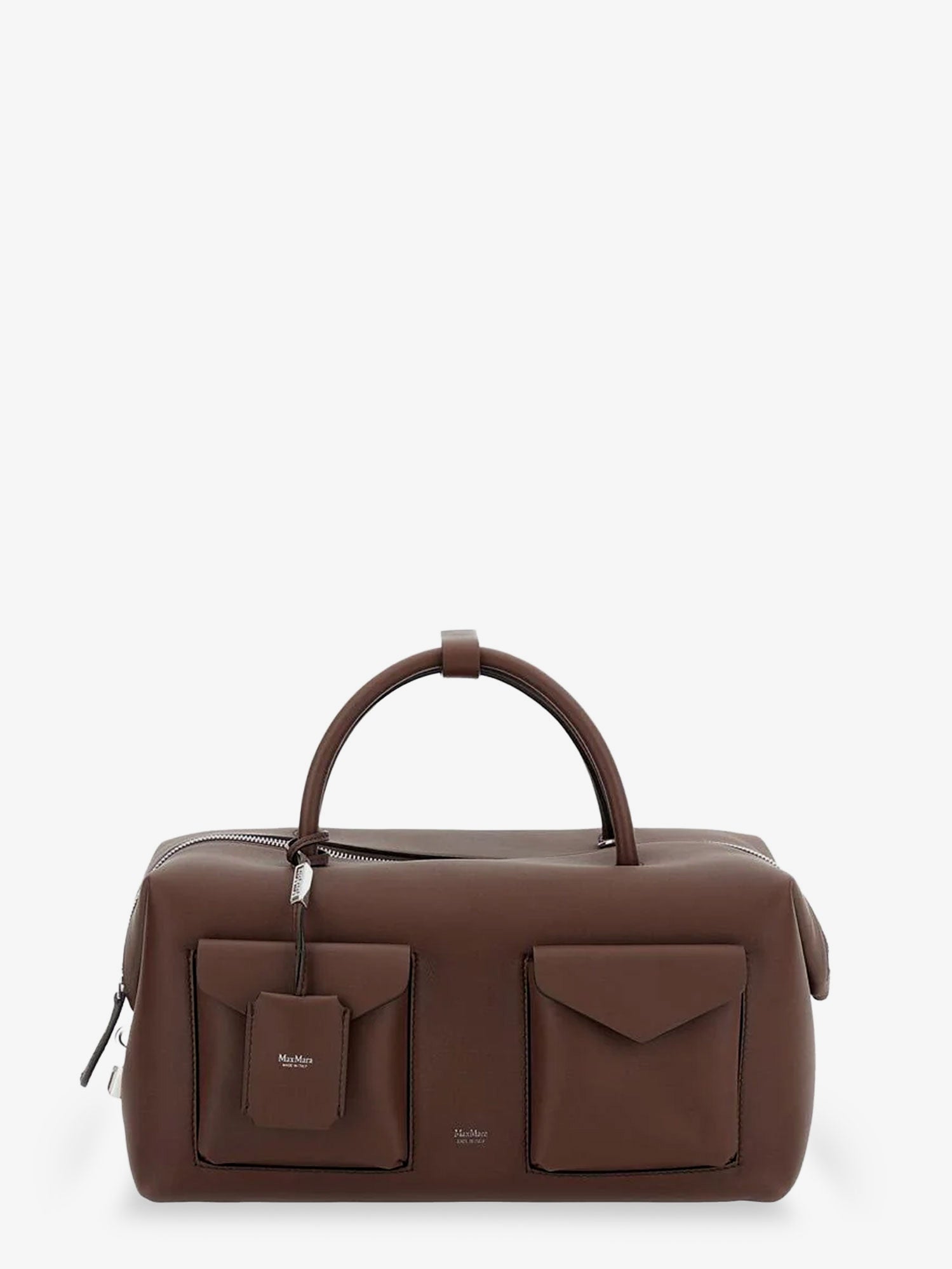 Max Mara Women Holdall Cargo Leather Handbag MAX MARA