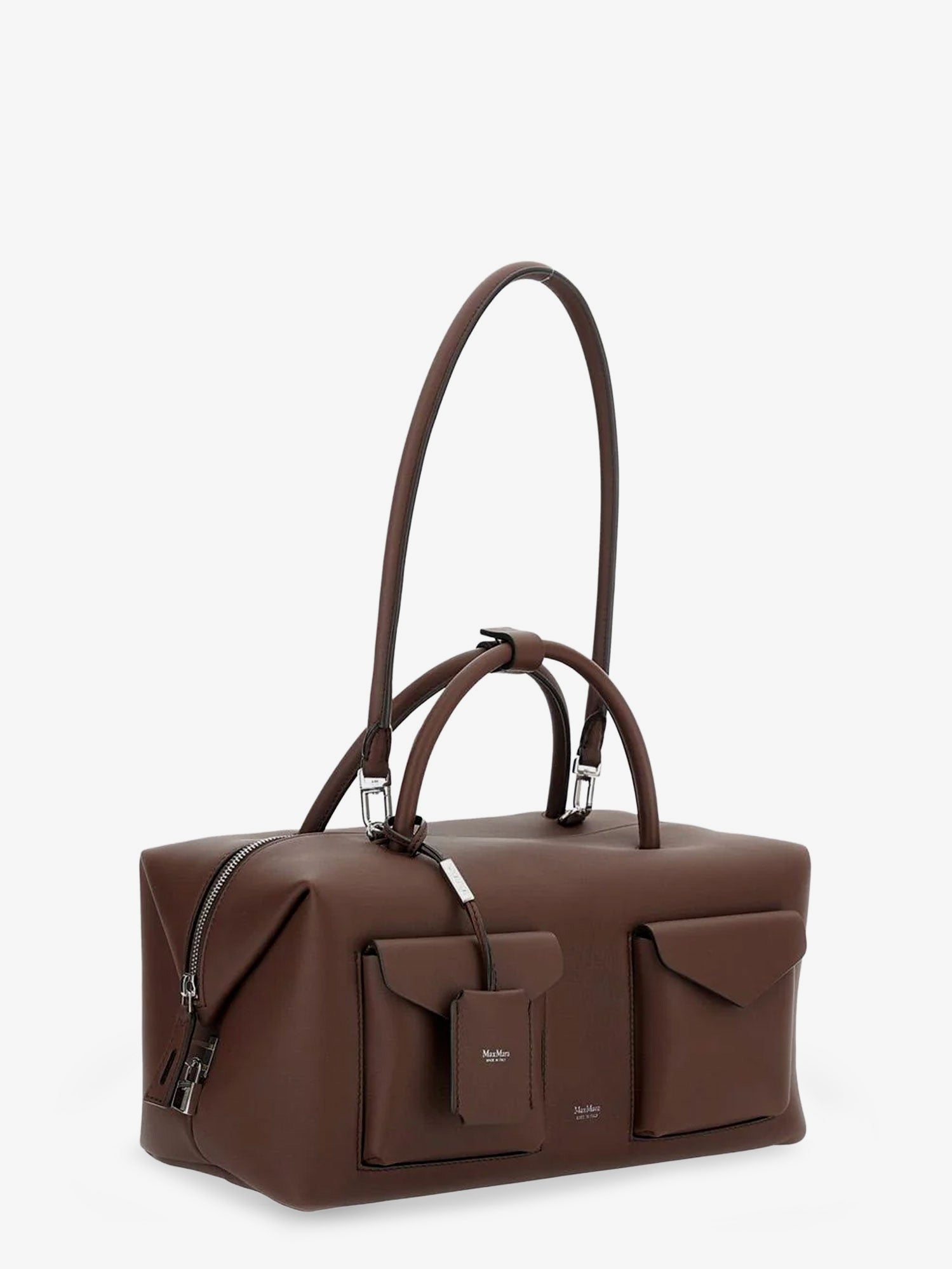 Max Mara Women Holdall Cargo Leather Handbag MAX MARA