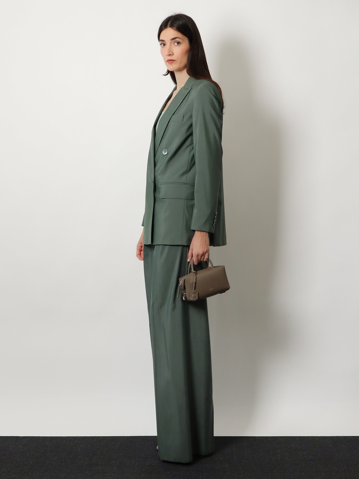 Max Mara Women Holdalls Leather Handbag MAX MARA