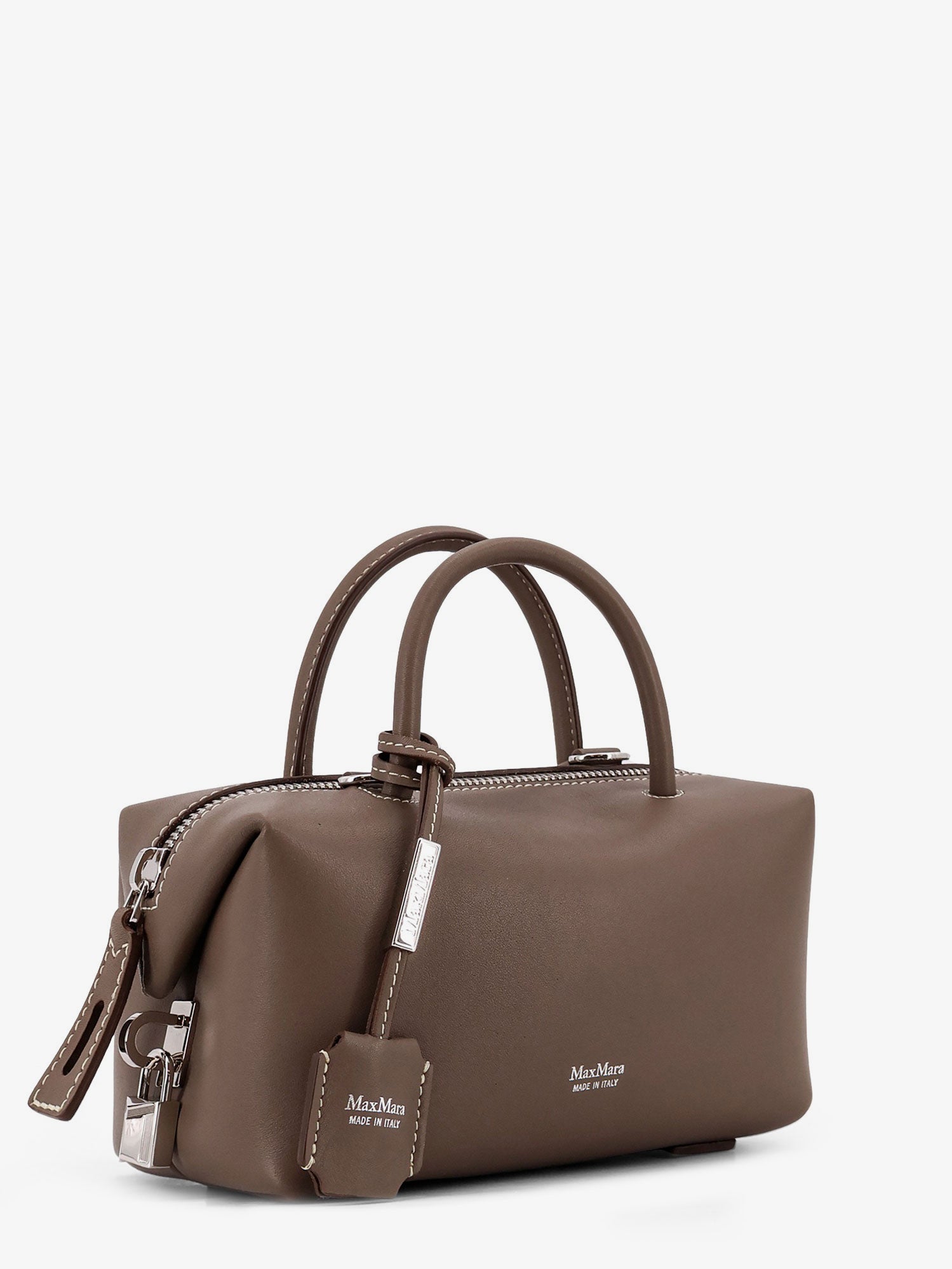 Max Mara Women Holdalls Leather Handbag MAX MARA