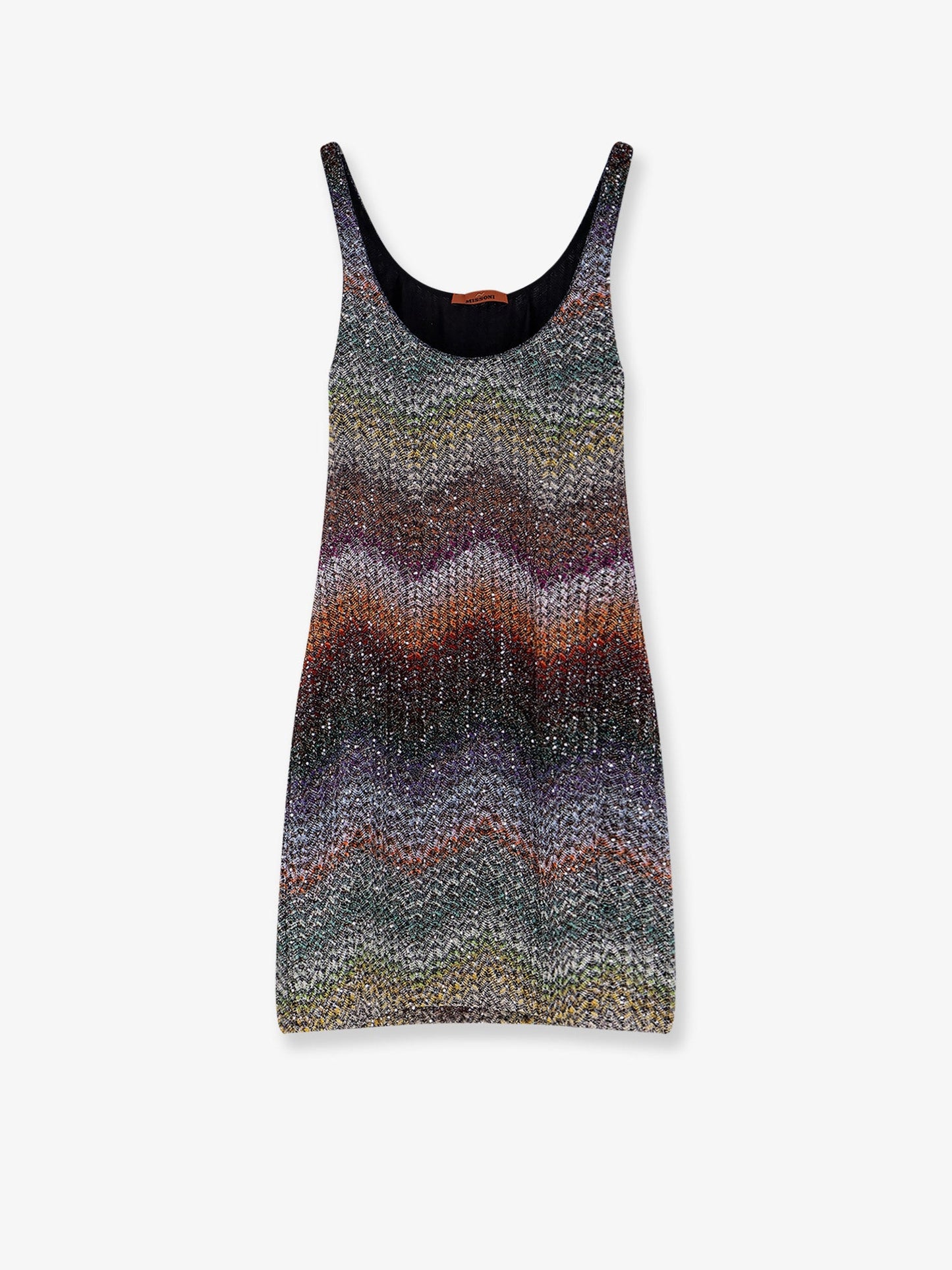Missoni Women Short Knitted Dress With All-Over Sequins MISSONI