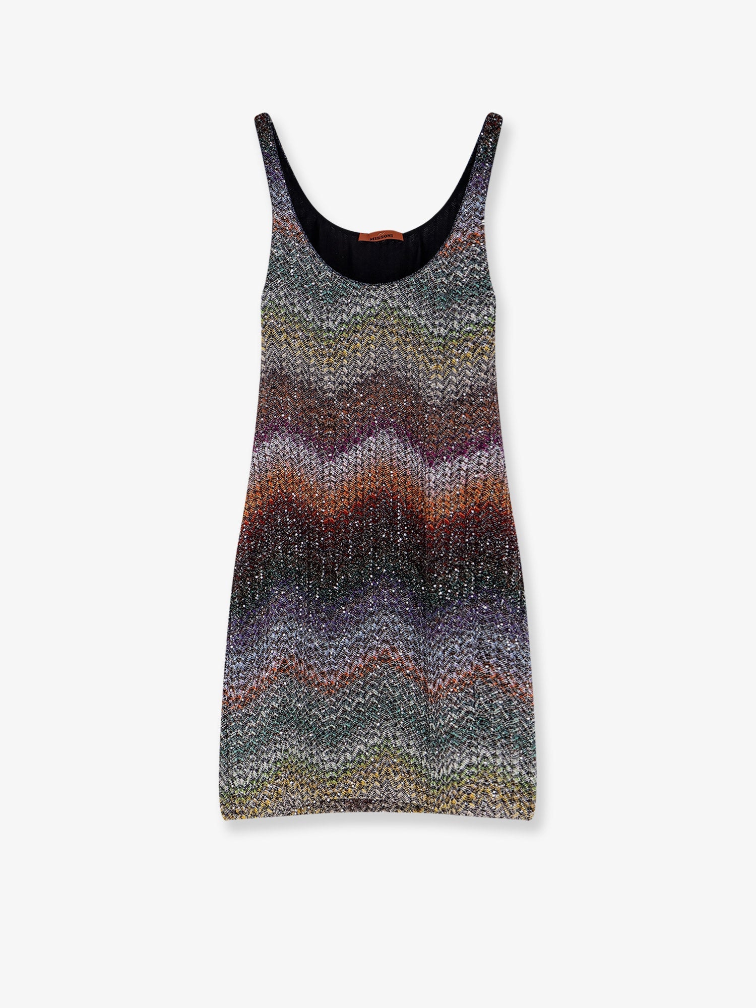 Missoni Women Short Knitted Dress With All-Over Sequins MISSONI