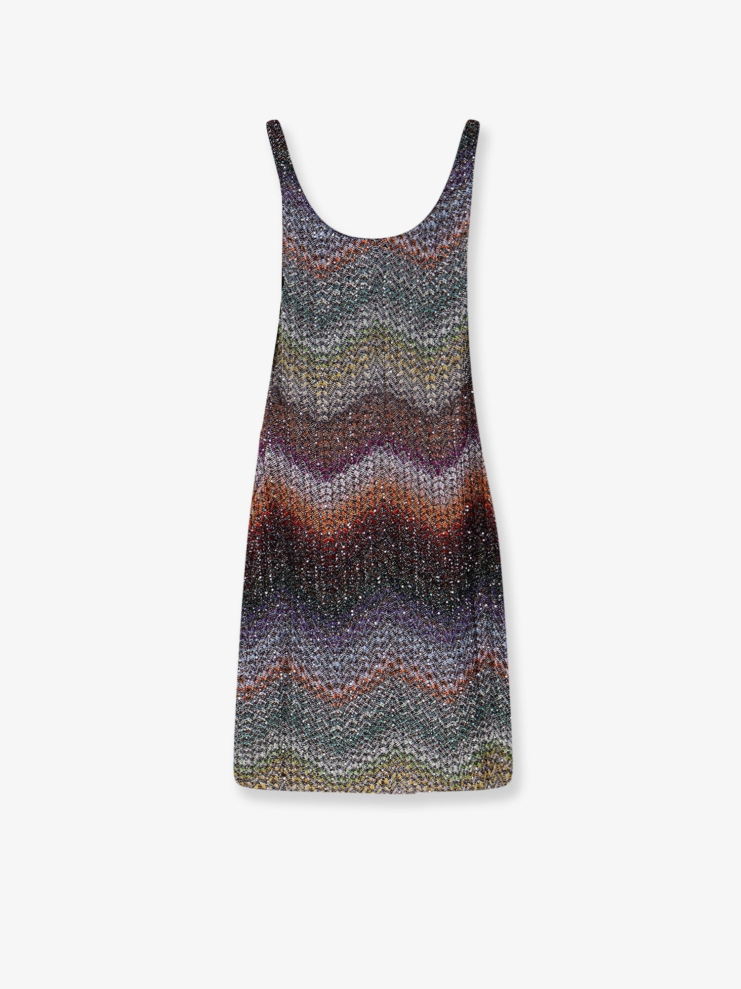 Missoni Women Short Knitted Dress With All-Over Sequins MISSONI