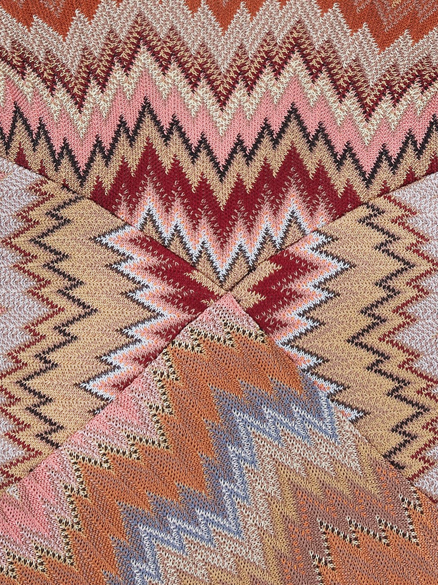Missoni Women Long Viscose Dress With Chevron Pattern MISSONI