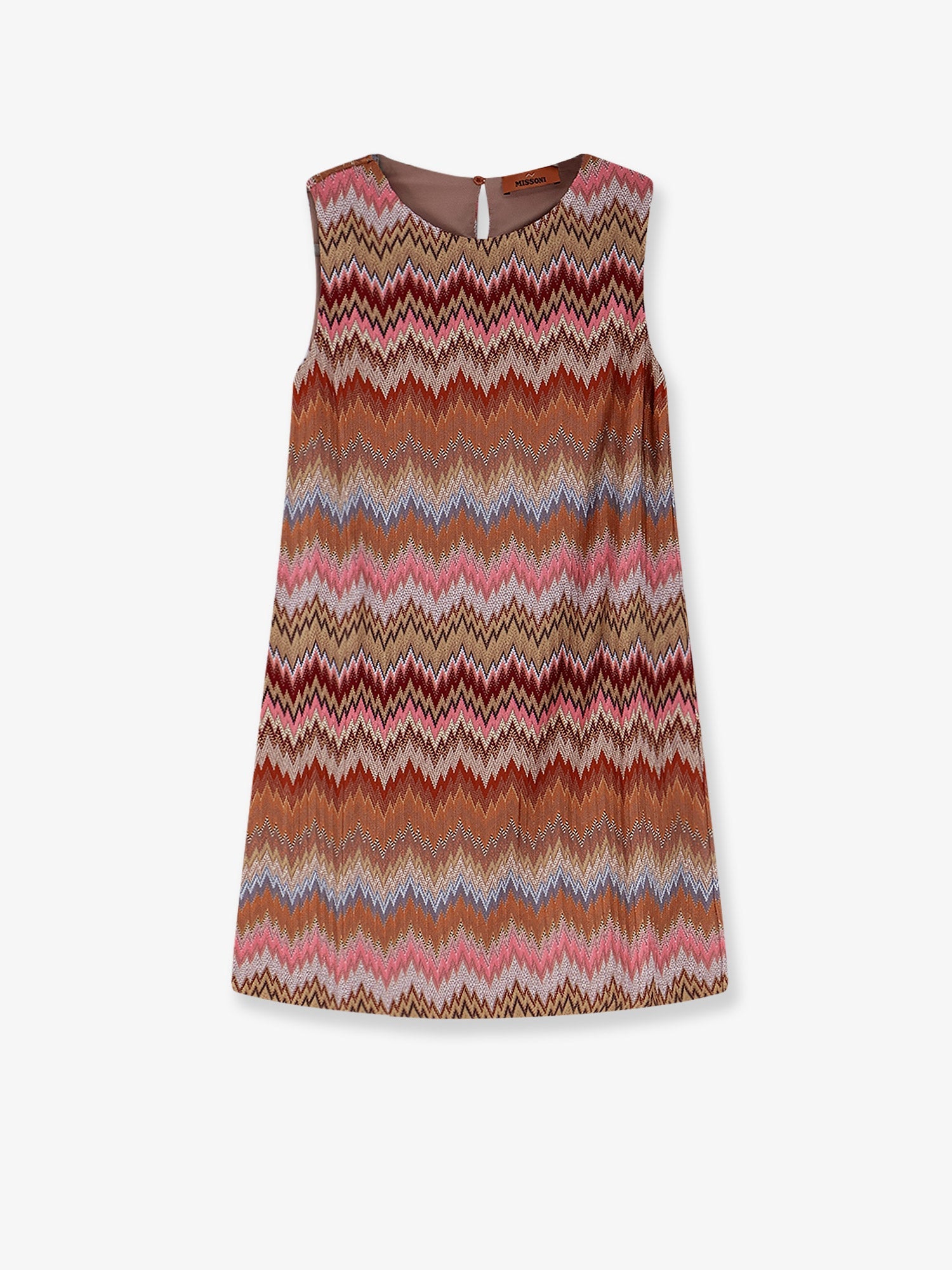 Missoni Women Short Viscose Dress With Chevron Pattern MISSONI