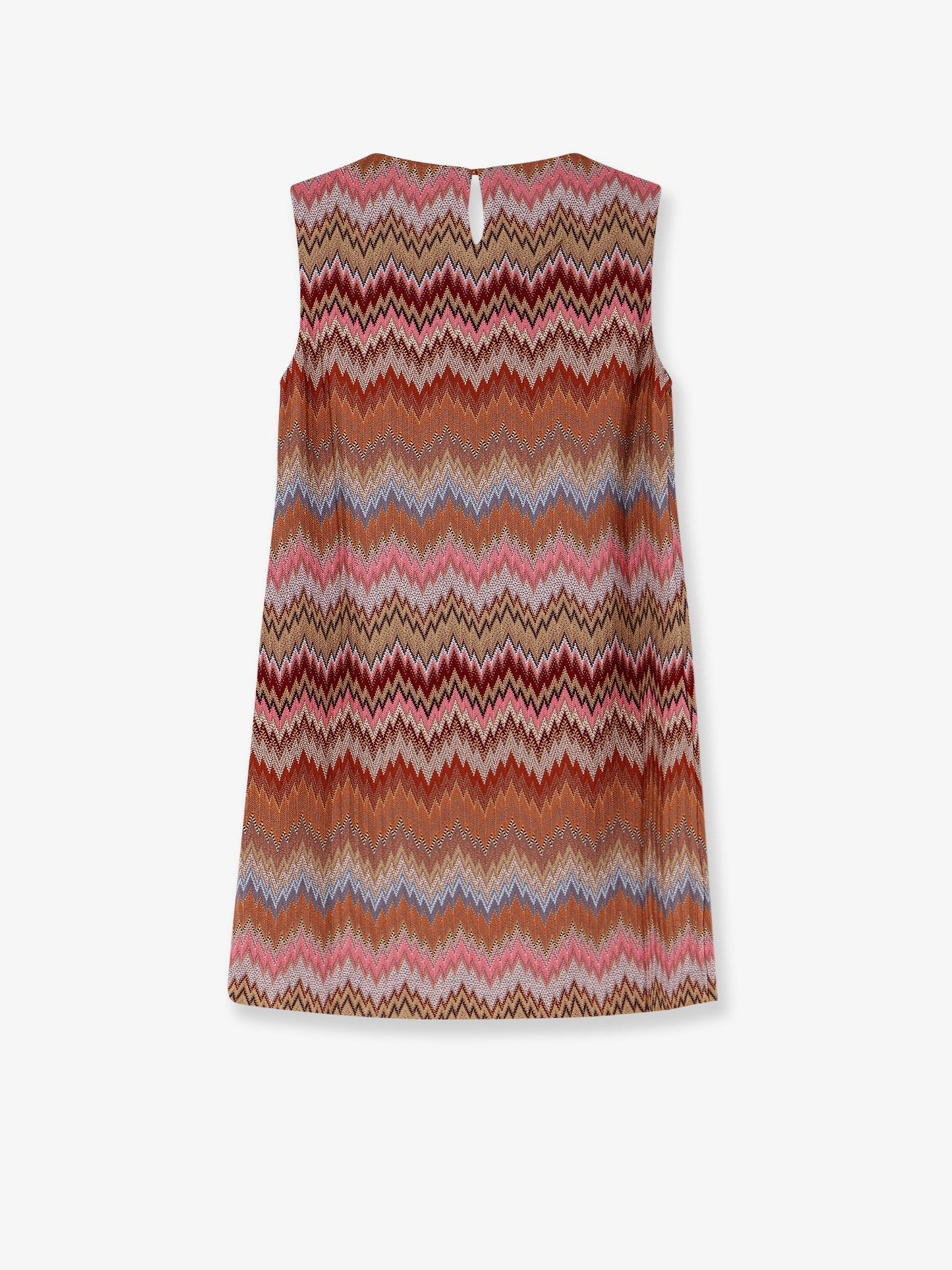 Missoni Women Short Viscose Dress With Chevron Pattern MISSONI