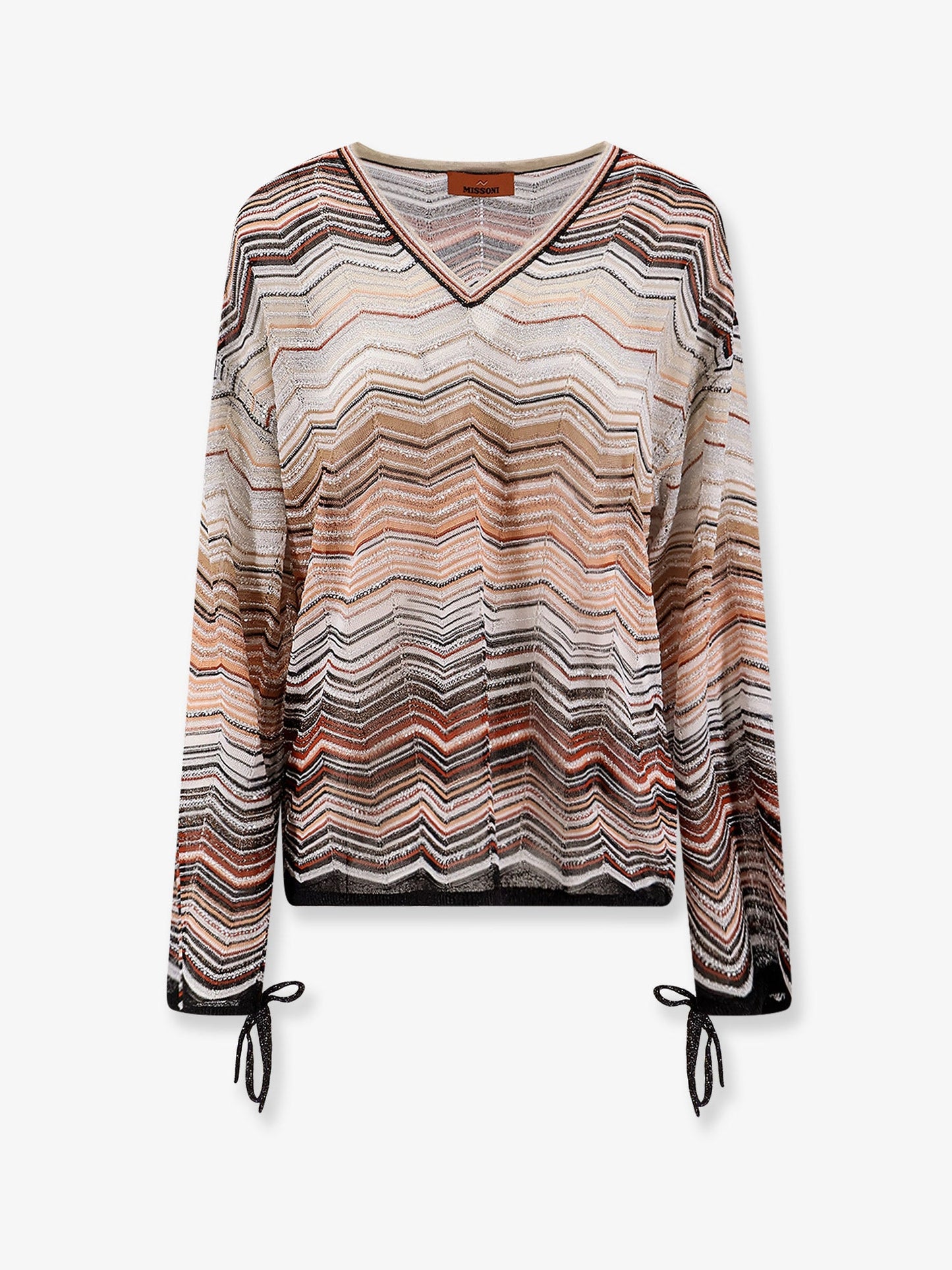 Missoni Women Multicolor Viscose And Metallic Fiber Sweater MISSONI
