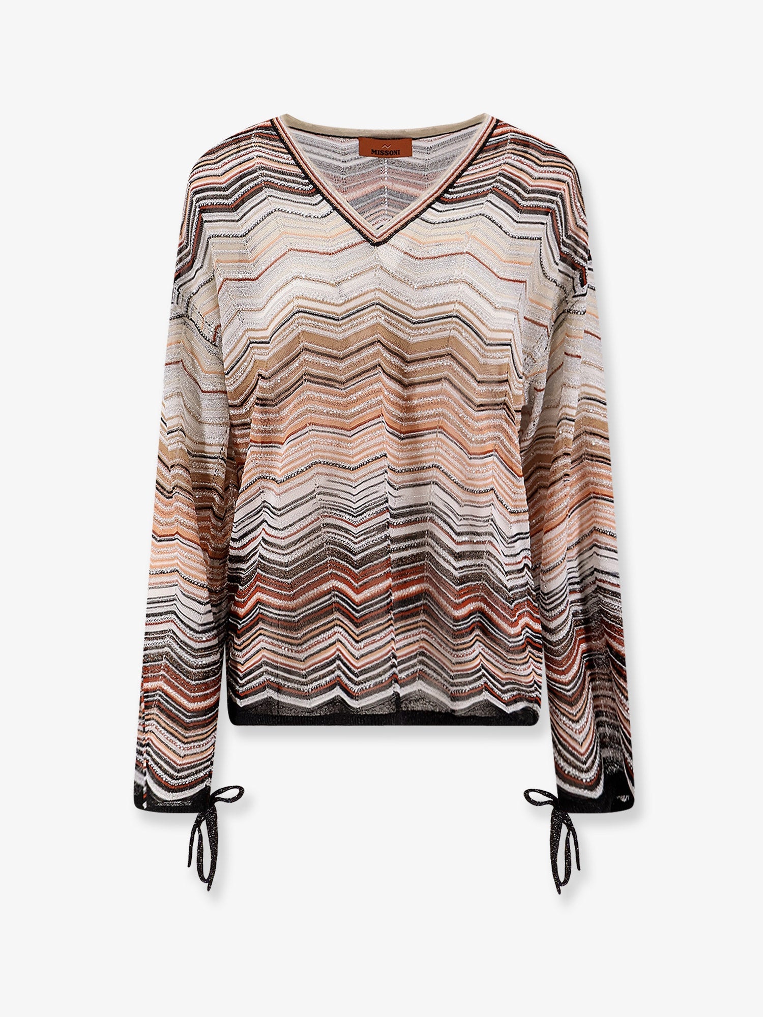 Missoni Women Multicolor Viscose And Metallic Fiber Sweater MISSONI