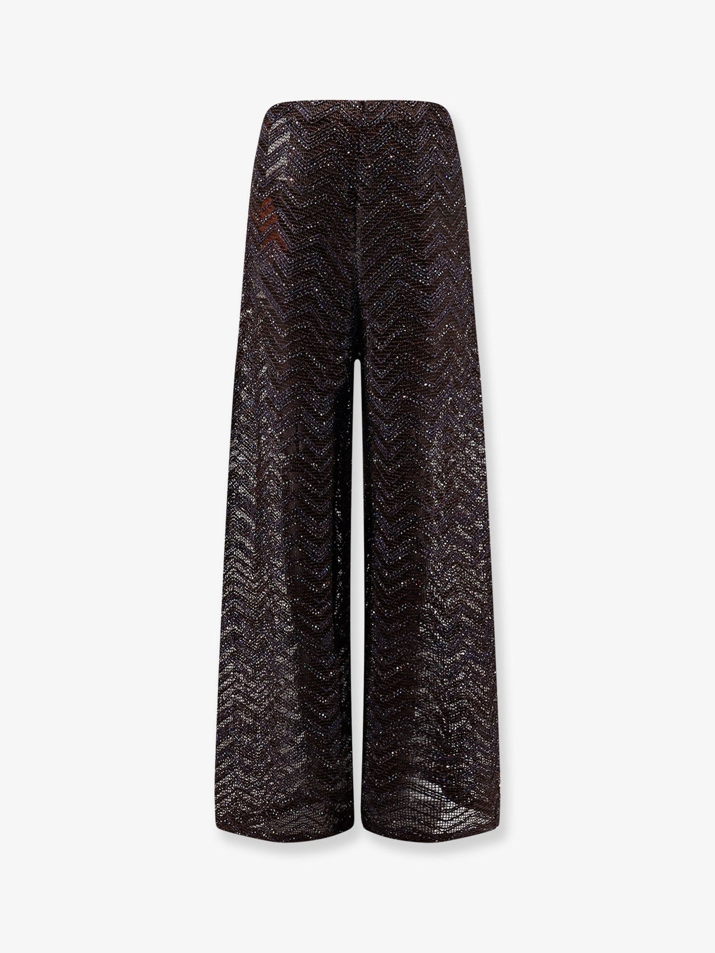 Missoni Women Viscose Blend Trousers With Chevron Pattern MISSONI