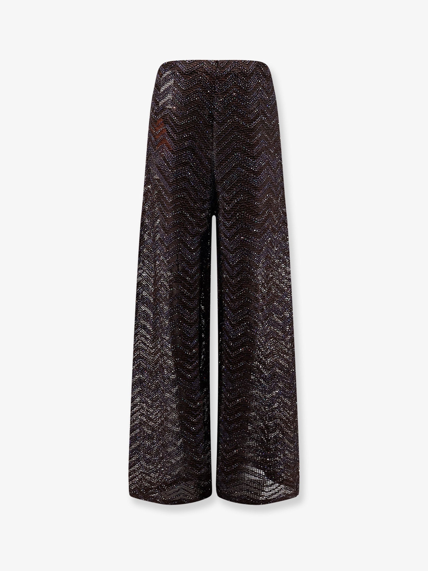 Missoni Women Viscose Blend Trousers With Chevron Pattern MISSONI