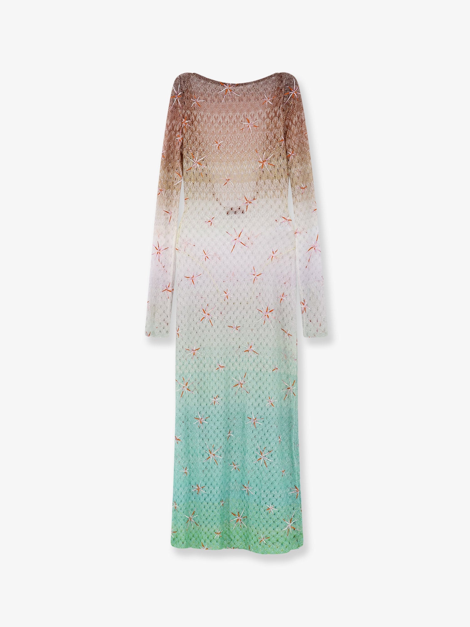 Missoni Women Multicolor Long Cover Up Dress MISSONI