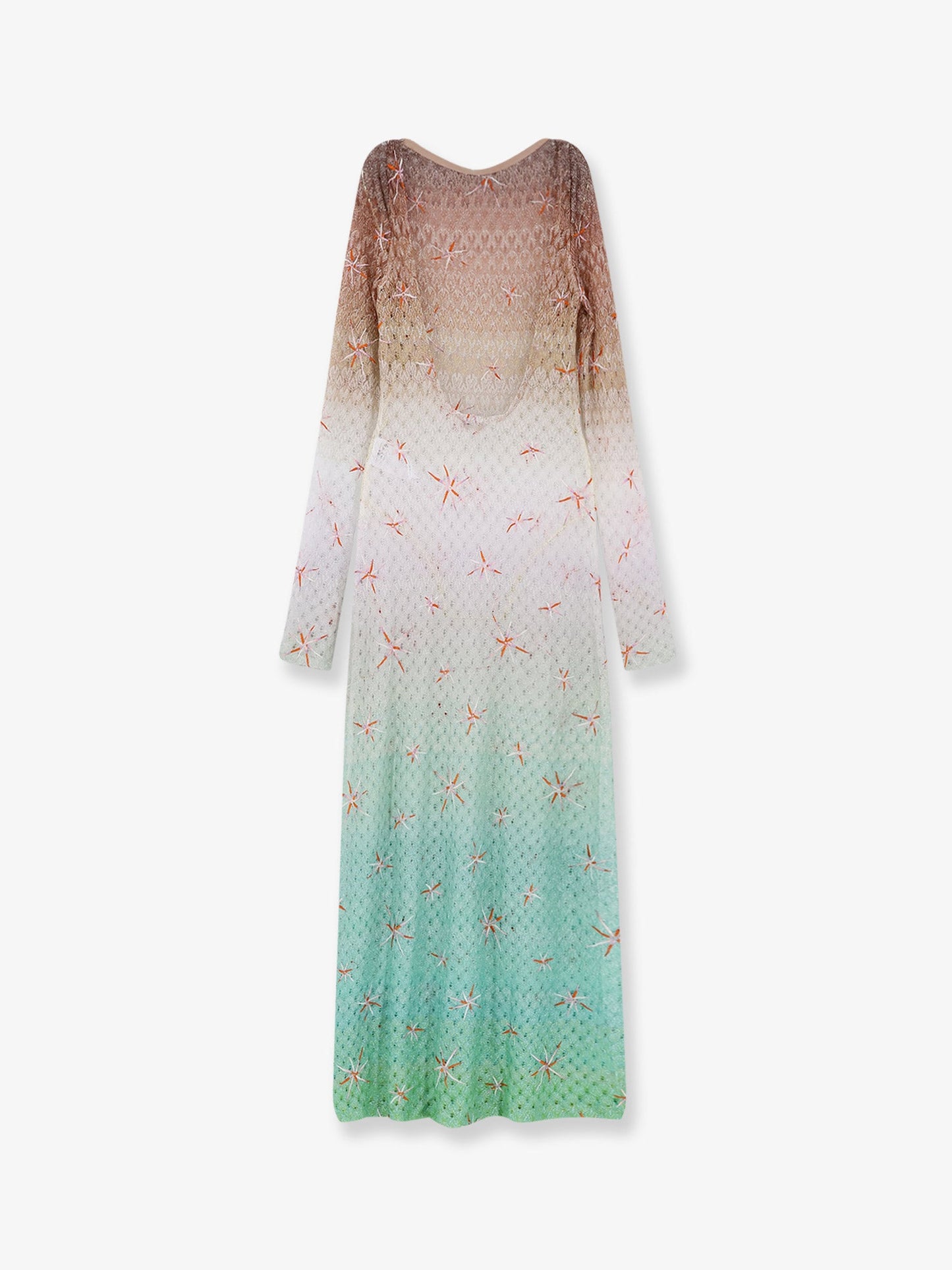 Missoni Women Multicolor Long Cover Up Dress MISSONI