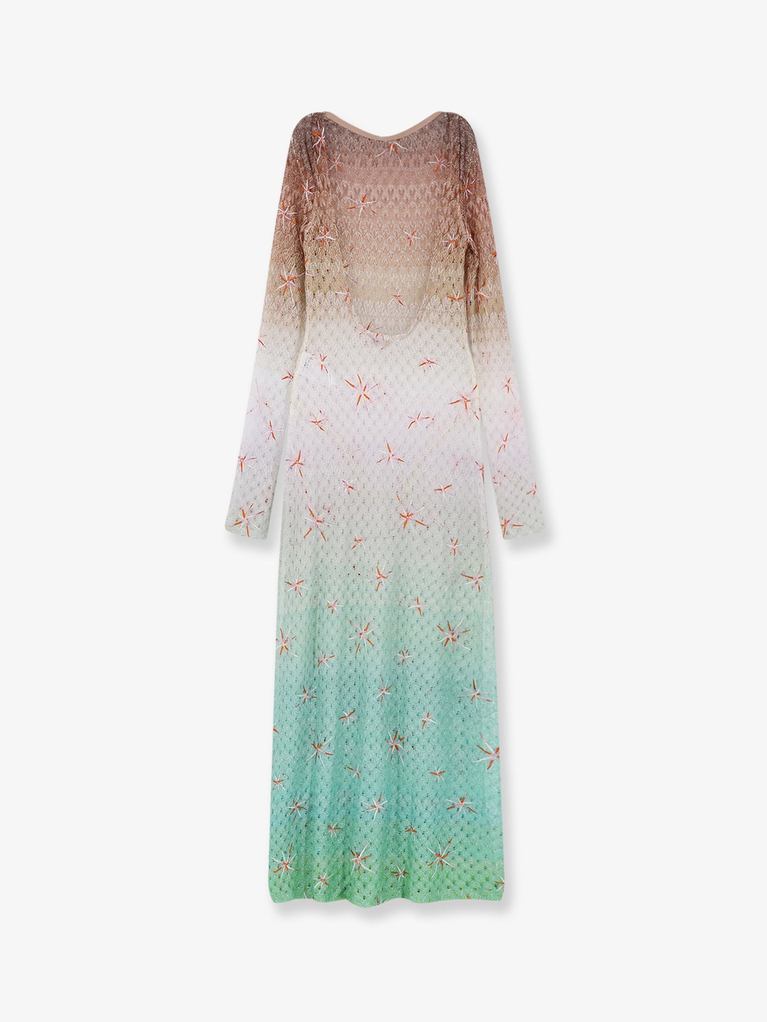 Missoni Women Multicolor Long Cover Up Dress MISSONI