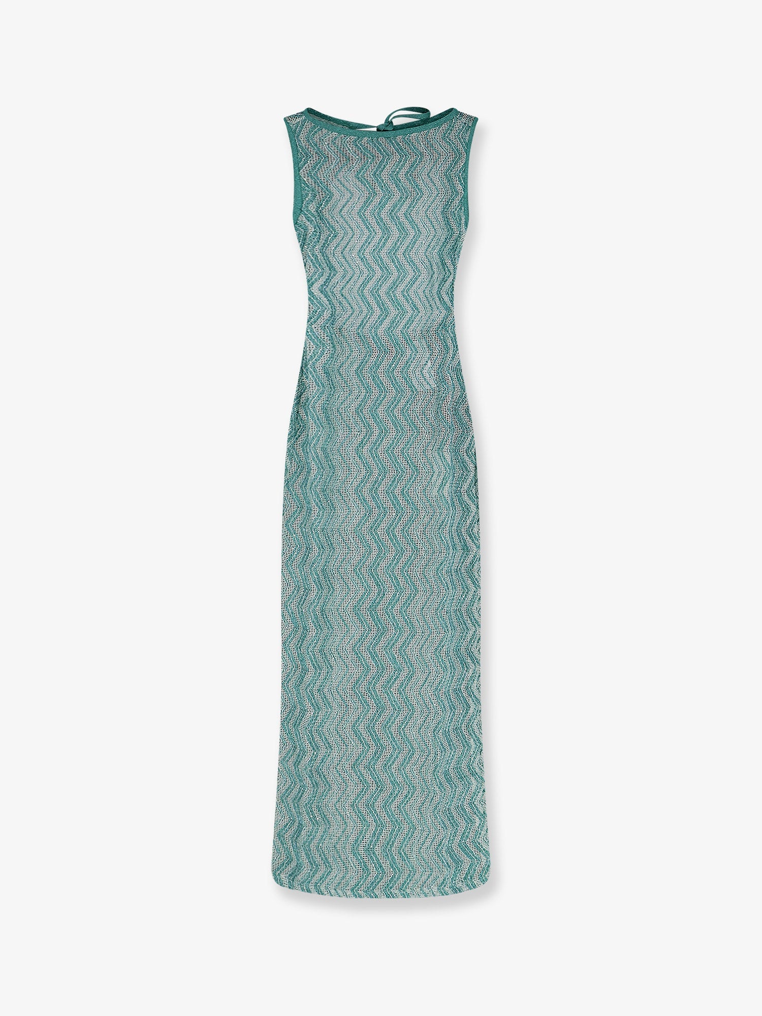 Missoni Women Laminated Viscose Long Dress MISSONI
