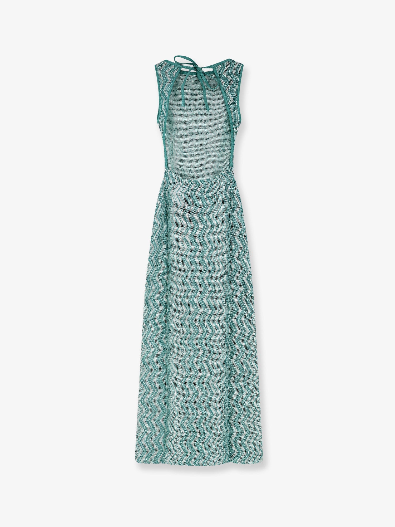 Missoni Women Laminated Viscose Long Dress MISSONI