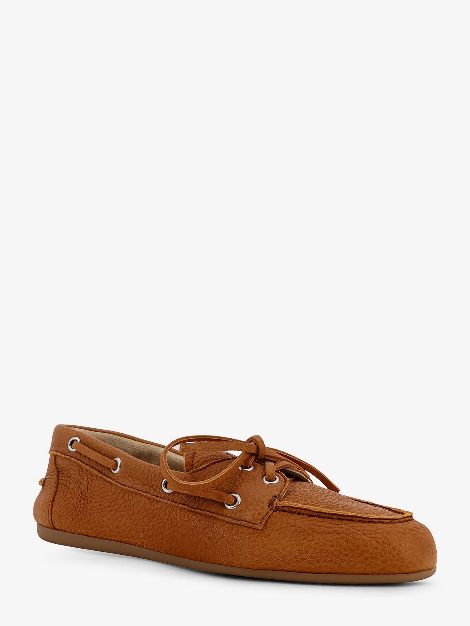 Miu Miu Women Vintage Effect Leather Loafers MIU MIU