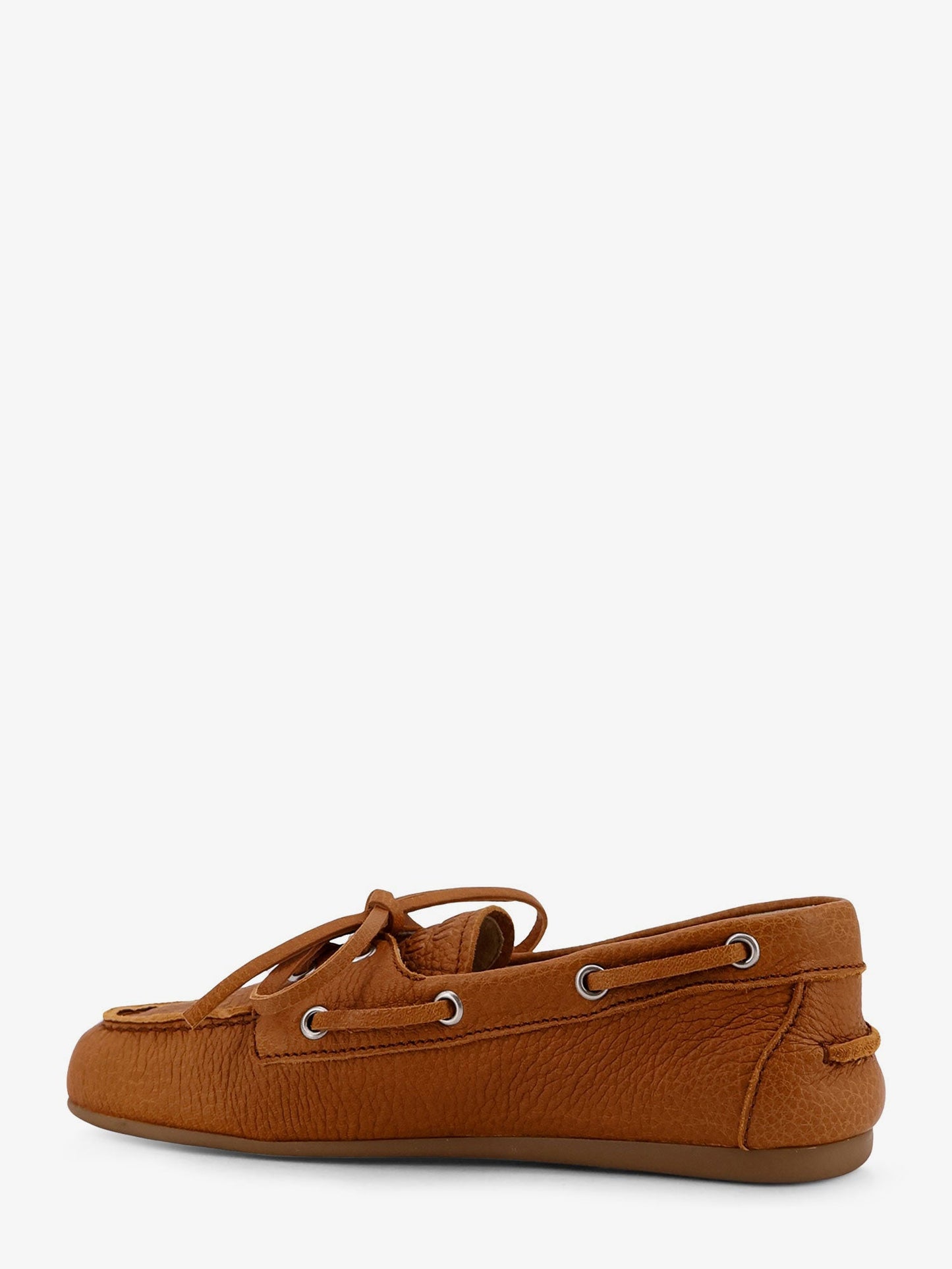 Miu Miu Women Vintage Effect Leather Loafers MIU MIU