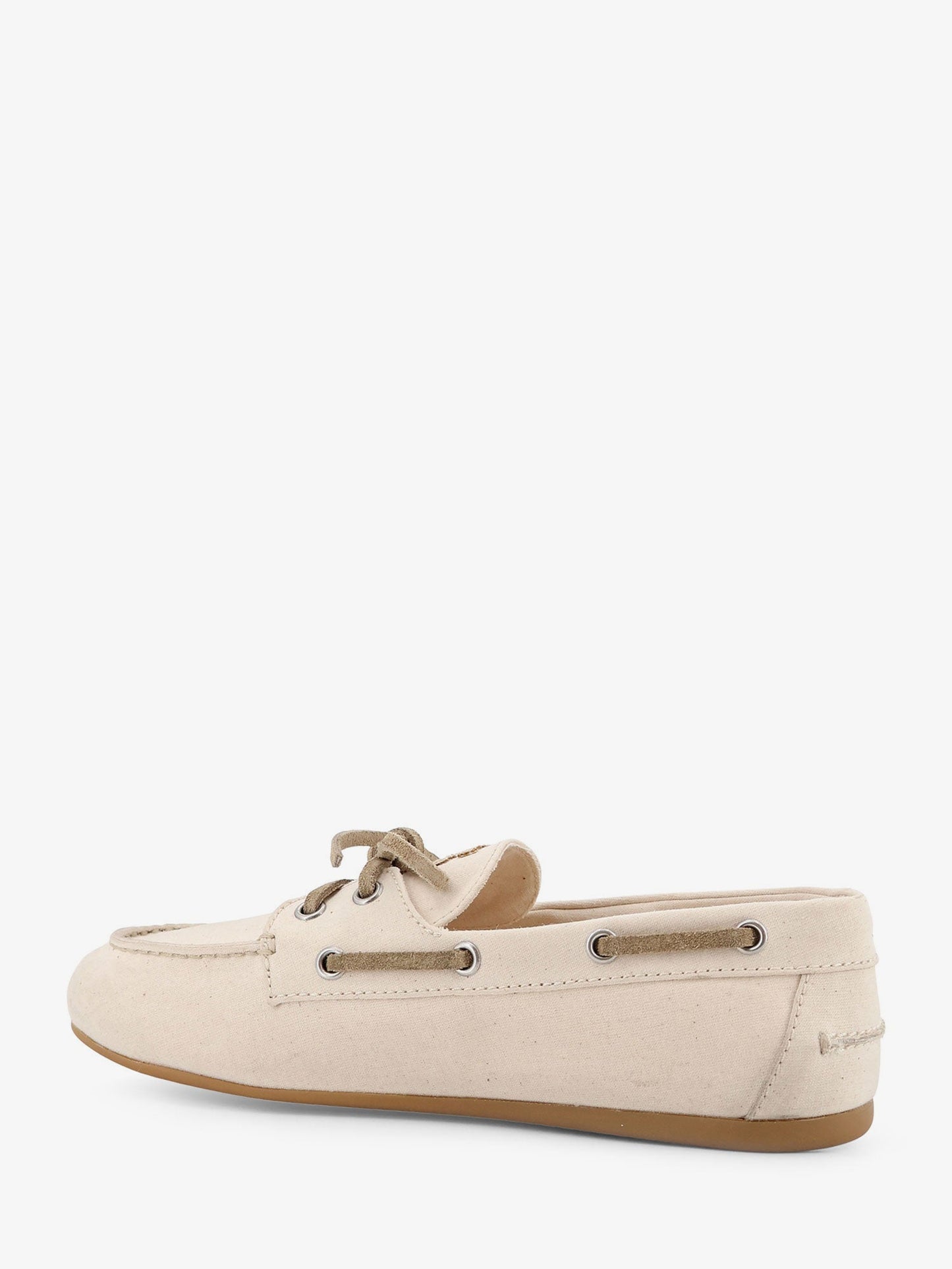 Miu Miu Women Fabric Loafers With Front Lettering Logo MIU MIU