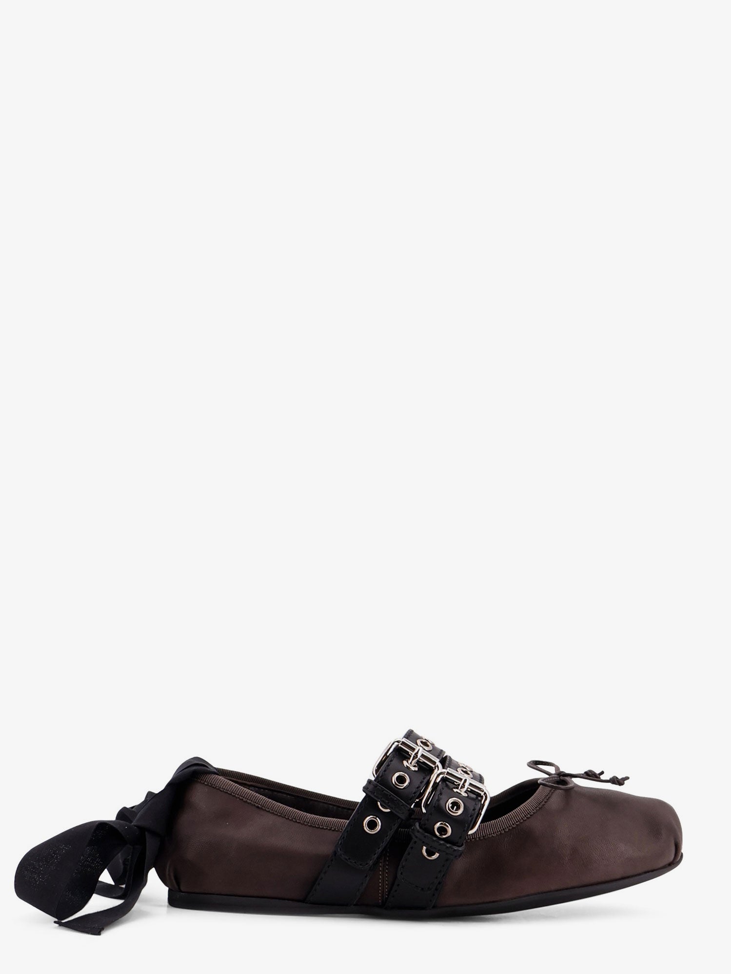 Miu Miu Women Leather Ballerinas MIU MIU