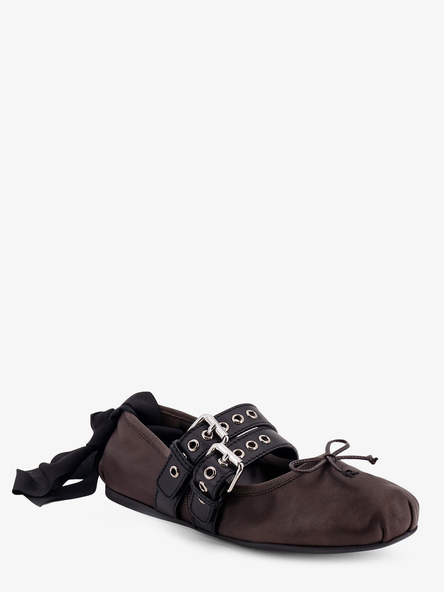 Miu Miu Women Leather Ballerinas MIU MIU