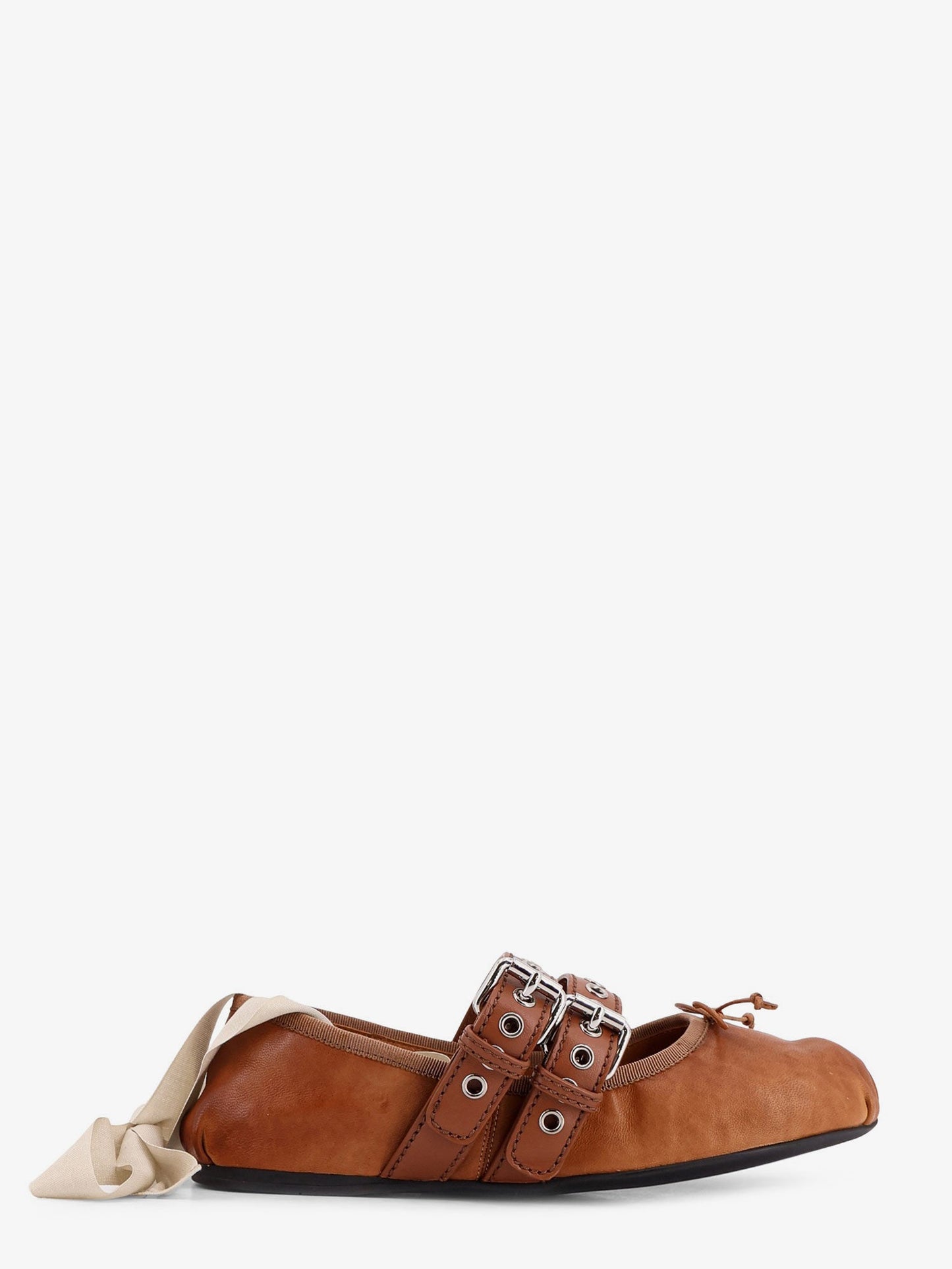 Miu Miu Women Leather Ballerinas MIU MIU