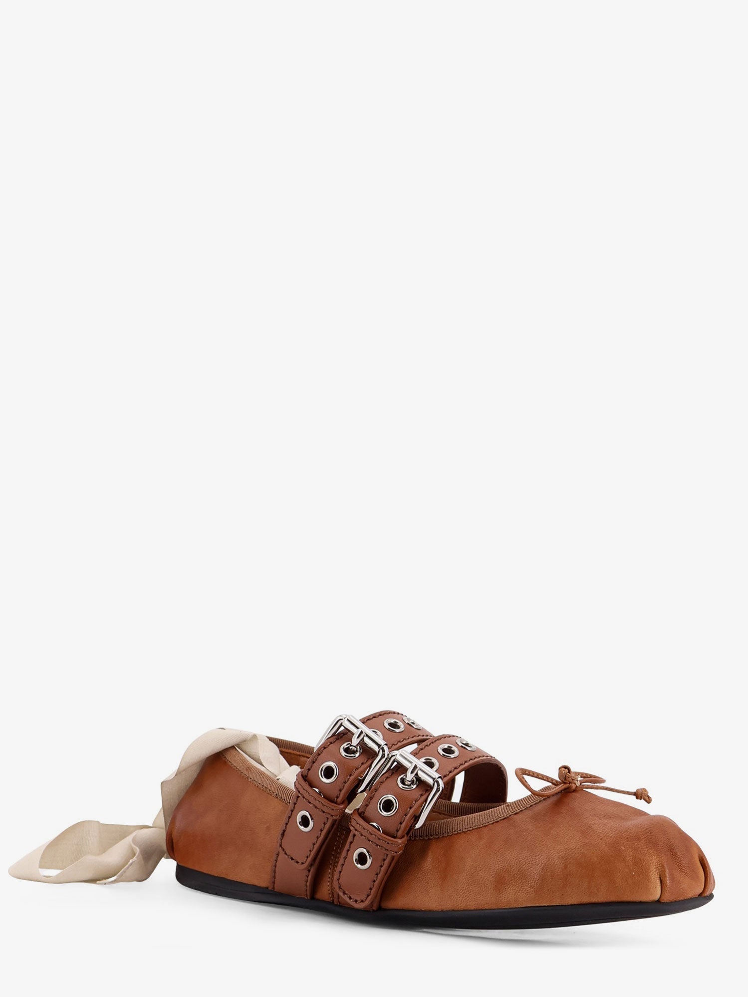Miu Miu Women Leather Ballerinas MIU MIU