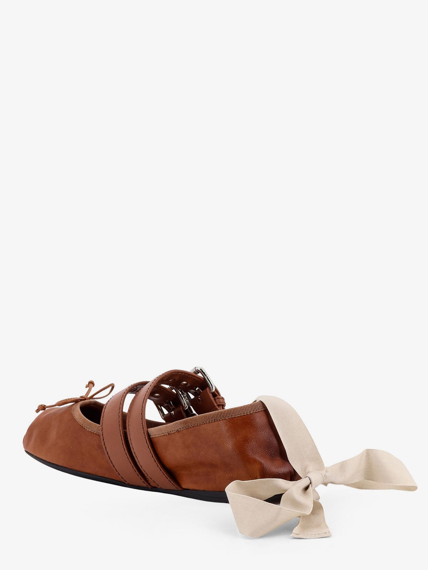 Miu Miu Women Leather Ballerinas MIU MIU