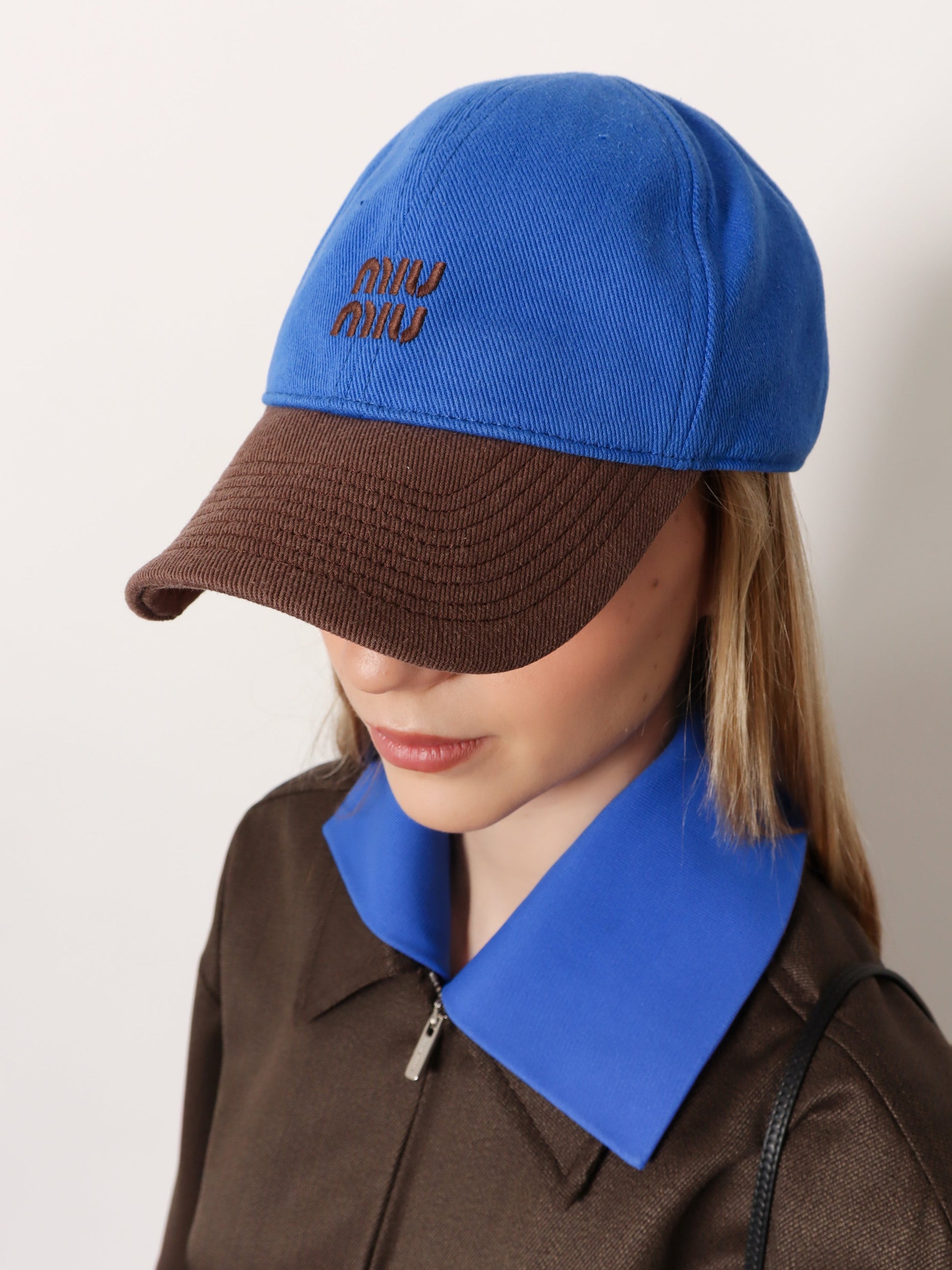 Miu Miu Women Cotton Hat MIU MIU