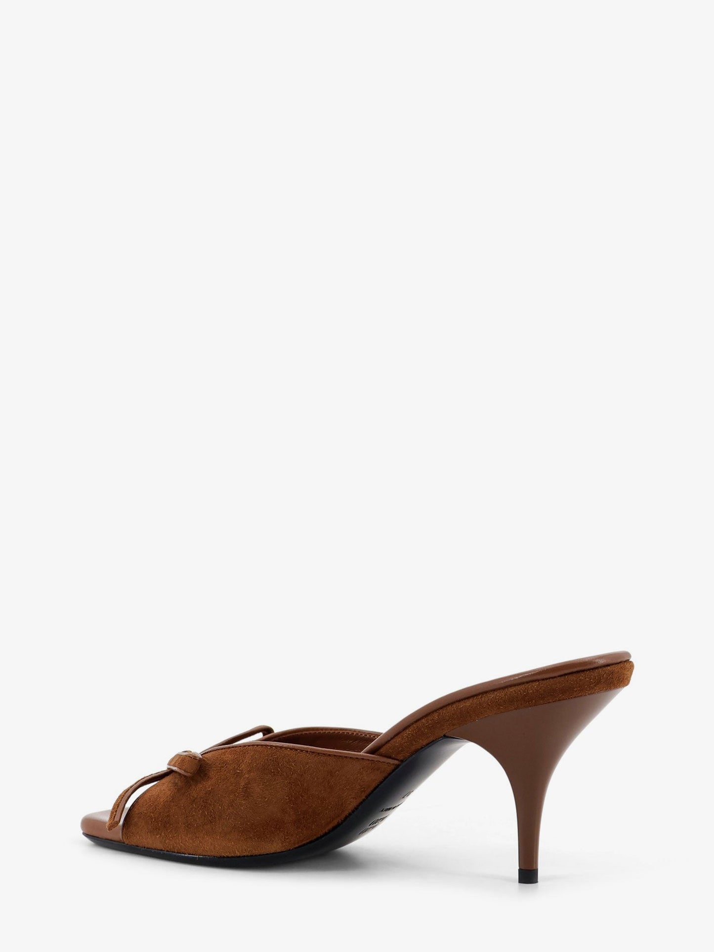 Miu Miu Women Suede Sandals With Bow Detail On The Front MIU MIU